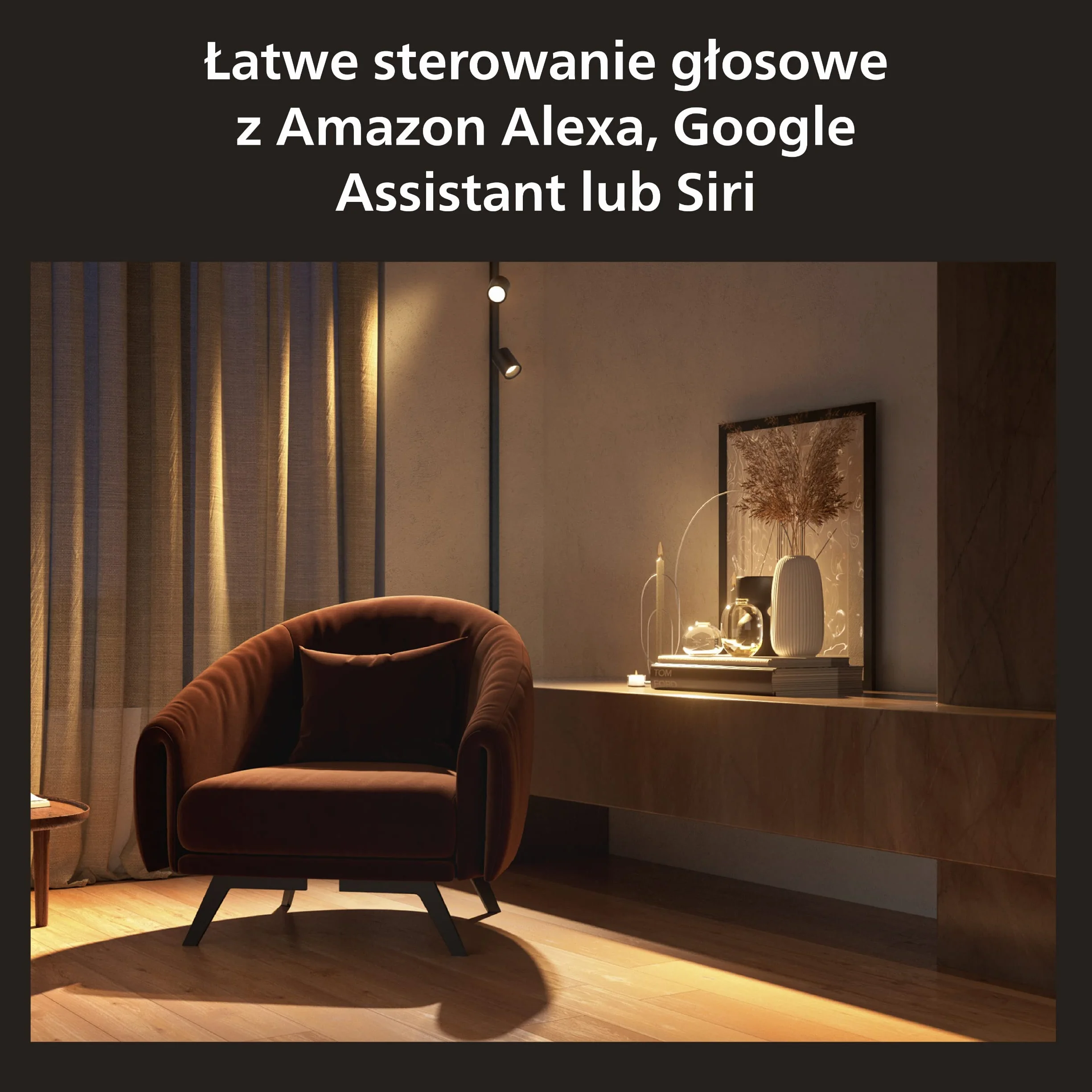Philips Hue White and color ambiance Reflektor Perifo (czarny)