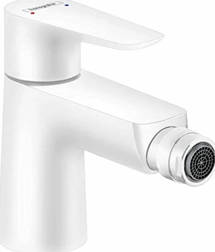 hansgrohe Talis E Jednouchwytowa bateria bidetowa biały matowy