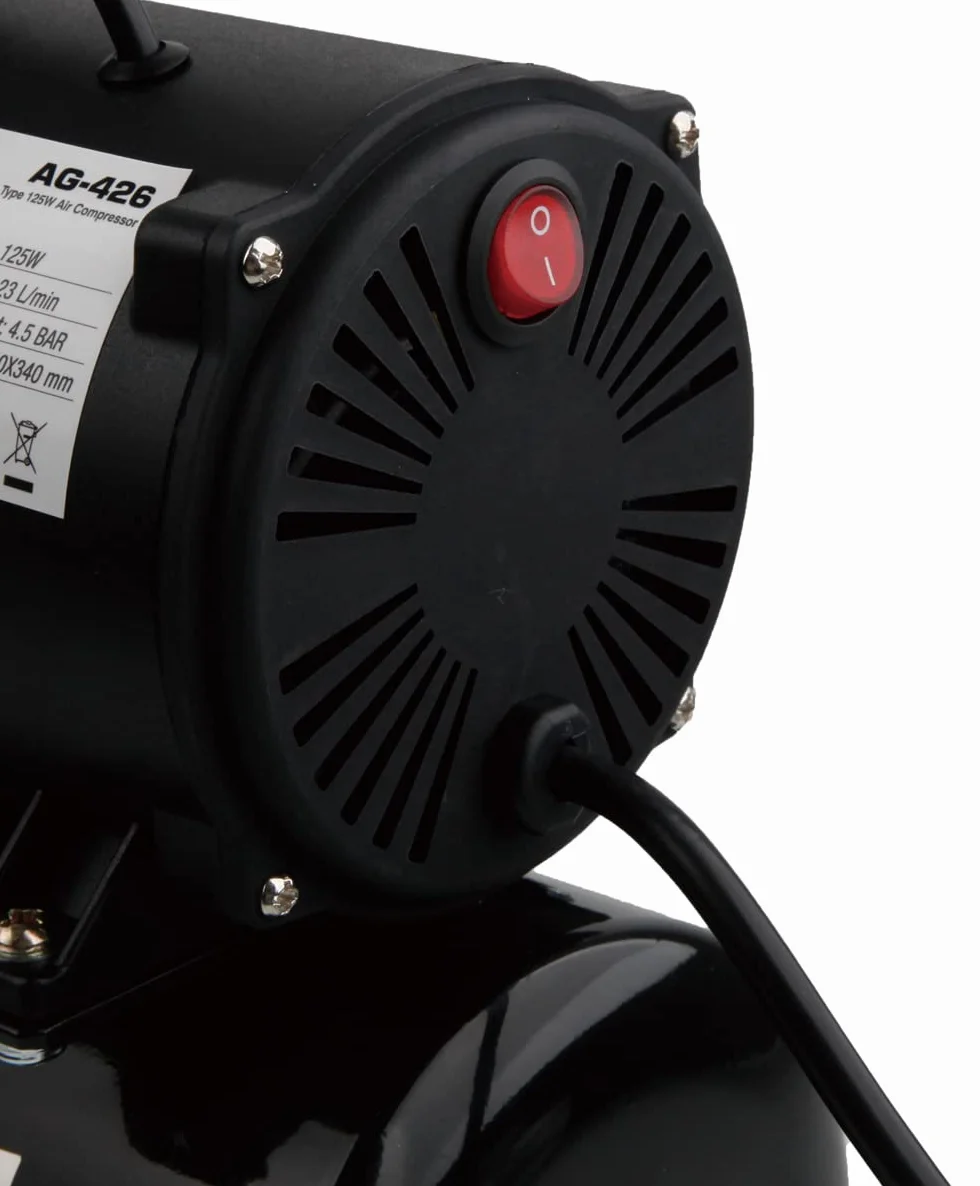 Airgoo luksusowa sprężarka Airbrush AG-426 z wentylatorem i zbiornikiem powietrza
