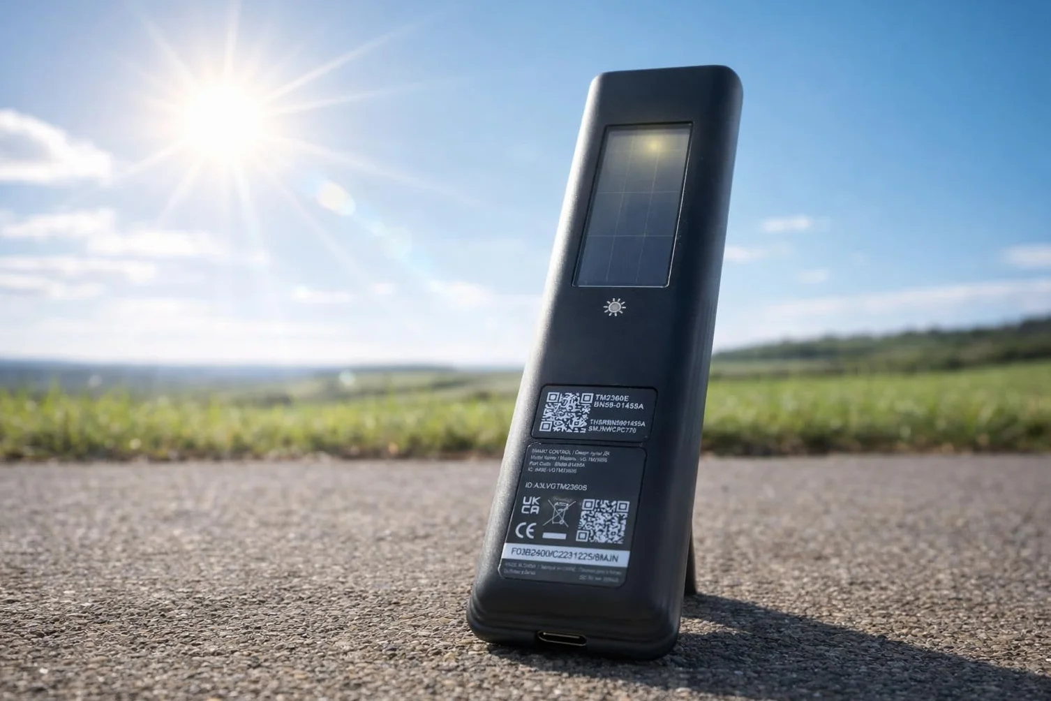 Pilot azurano SOLAR/USB-C do SAMSUNG BN59-01455E, BN59-01455A, BN59-01455C, BN59-01432A, BN59-01432D, BN59-01439A, TM2360E - z funkcją VOICE/głosową
