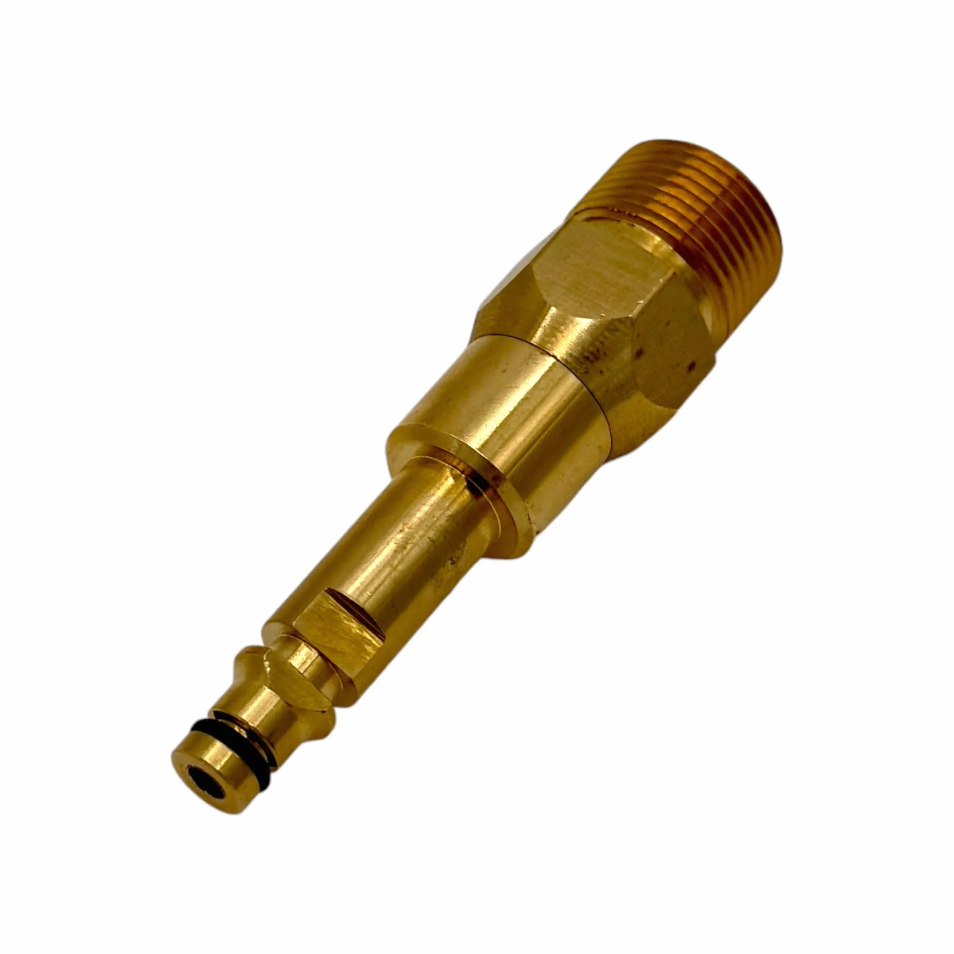 M&M Smartek Adapter Quick-Click pasujący do węży wysokociśnieniowych z M22 x 1,5 IG - do Kärcher, Kränzle i wielu innych - ok. 8,5 cm długości