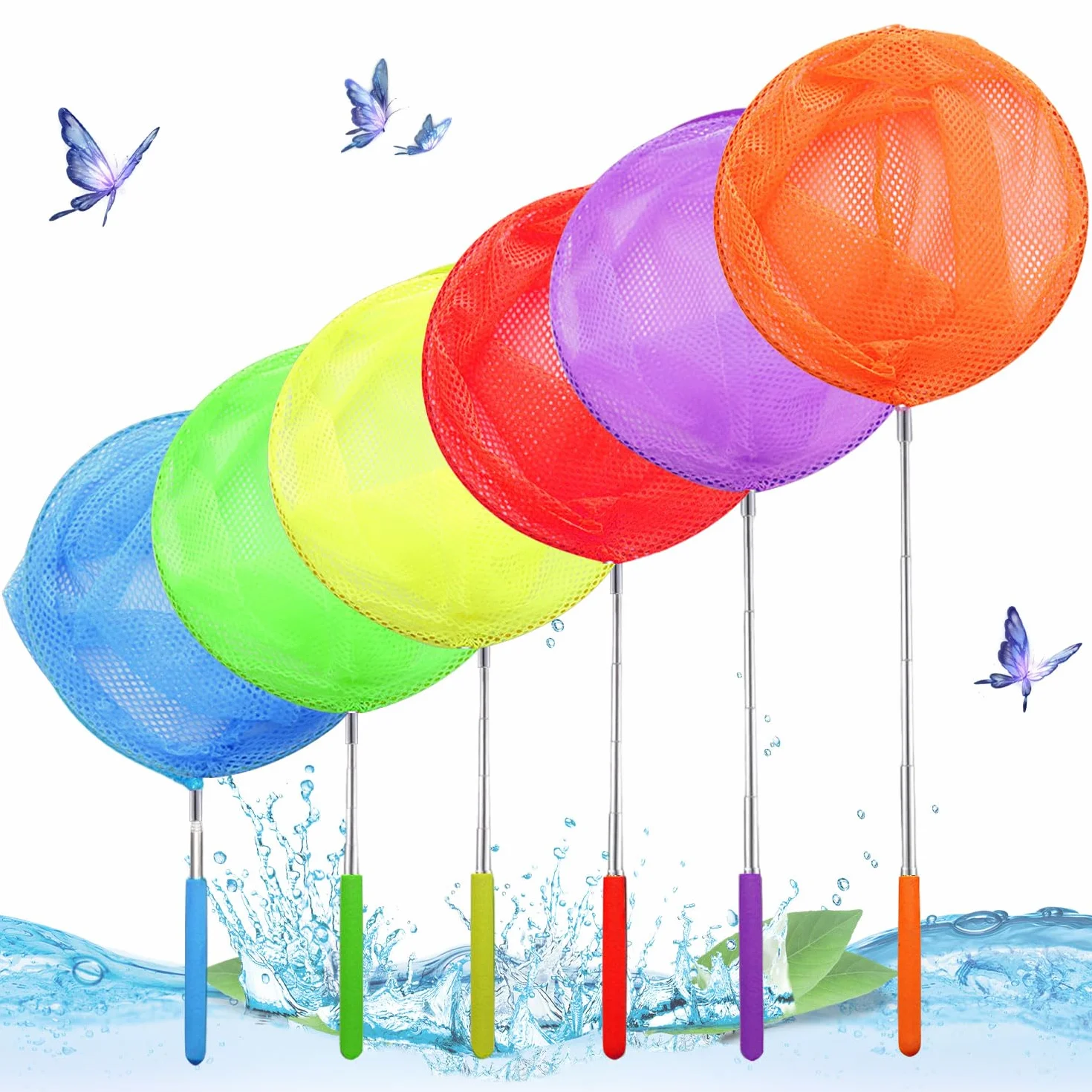 Xmart 6-pakowa siatka na motyle wysuwana regulowana 36-83,5 cm