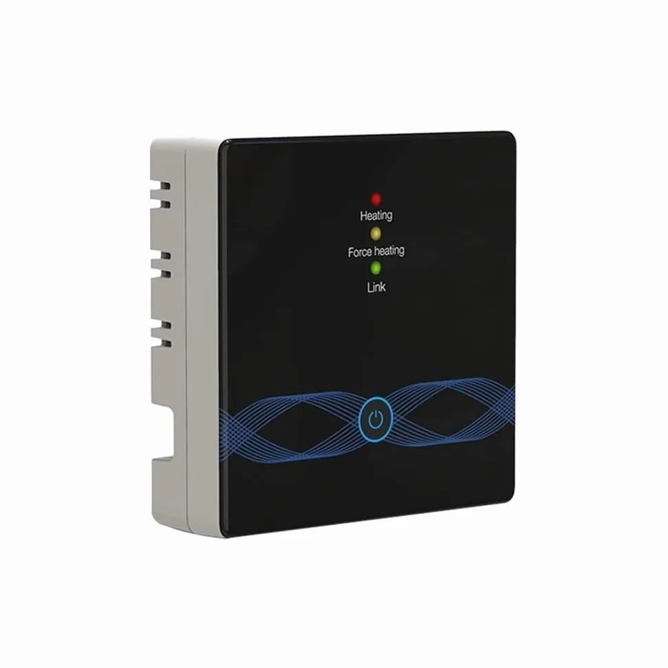 Bezprzewodowy termostat bojlera gazowego RF433 Pokojowy regulator temperatury Programowalny termoregulator ogrzewania podłogowego Zasilanie bateryjne przez USB(White Set)