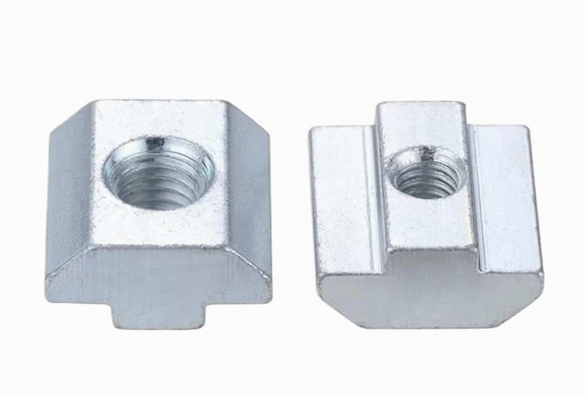 Śruby z rowkiem teowym, 50 szt. nakrętek przesuwnych do profili aluminiowych, meble, seria 20-45(45Series M10)