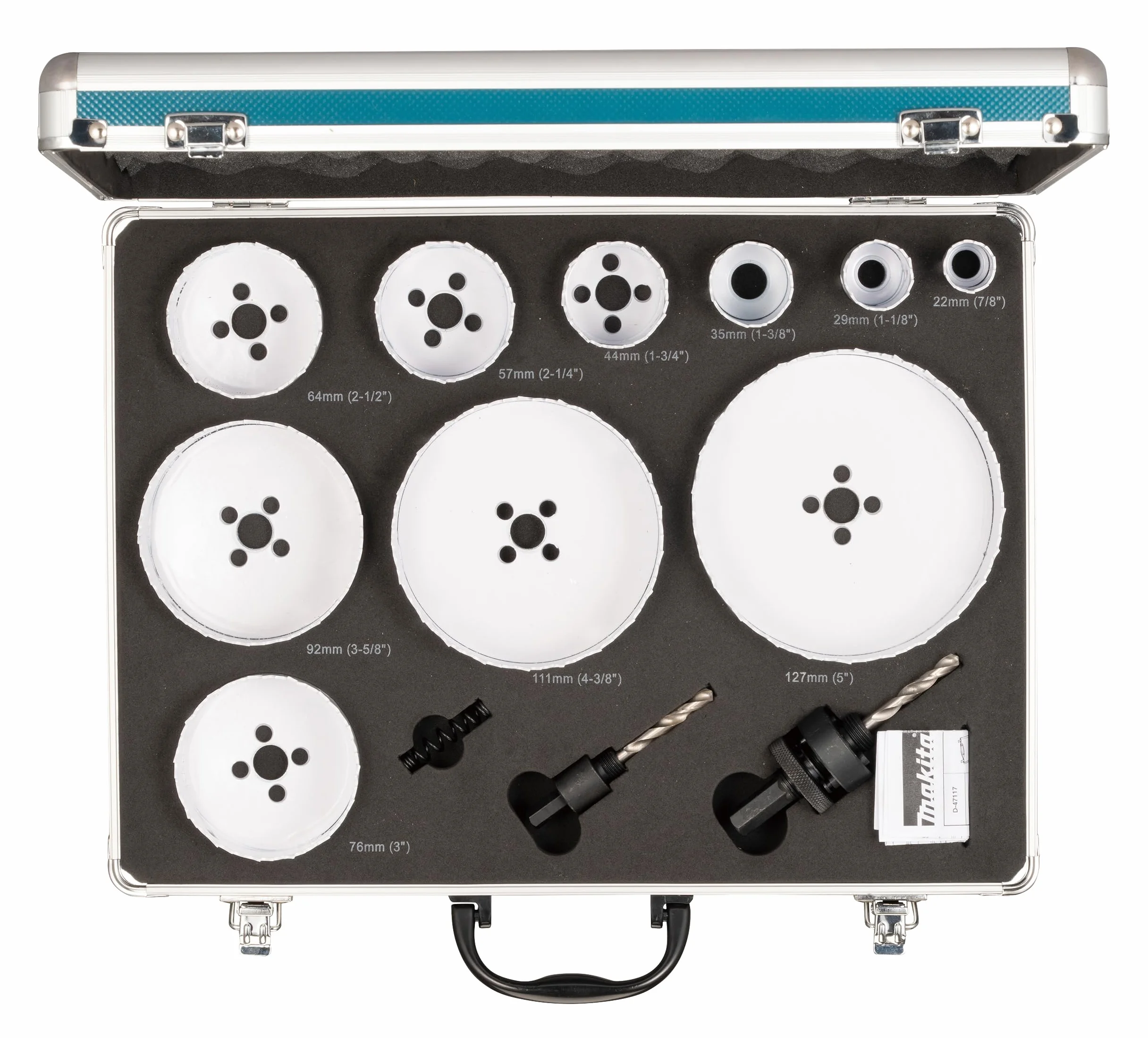 Makita 13-częściowy zestaw otwornic BiM D-75764