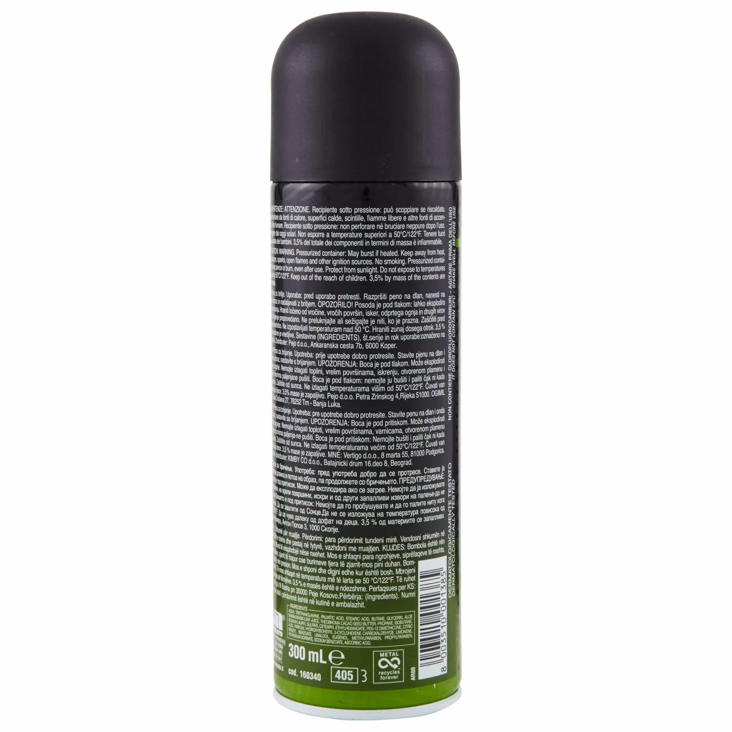 Złośliwość Mężczyzna Argan i Shea Pianka Broda, 300ml