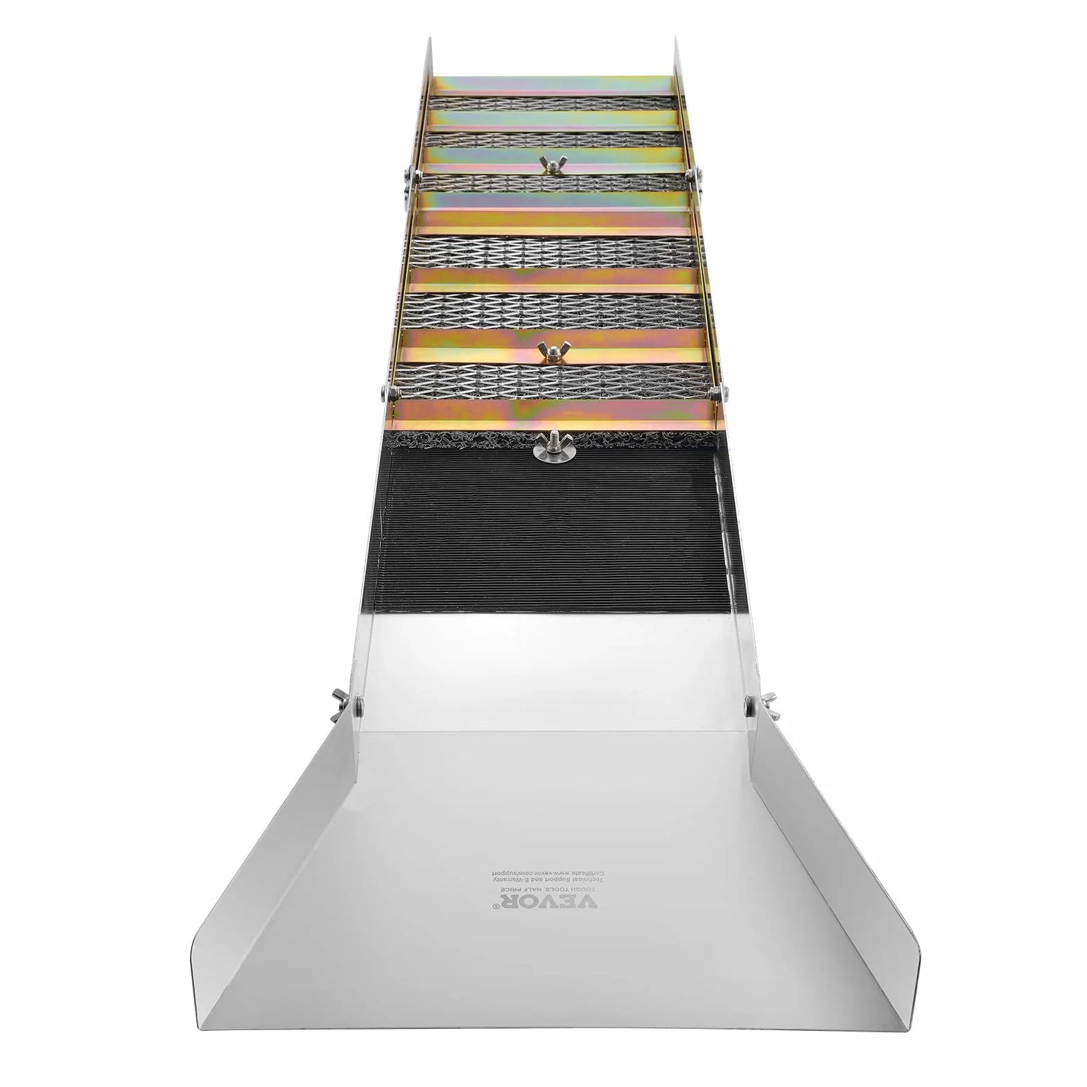 VEVOR Złoty zestaw do panoramowania złota 127 cm aluminiowy sprzęt 23 szt.