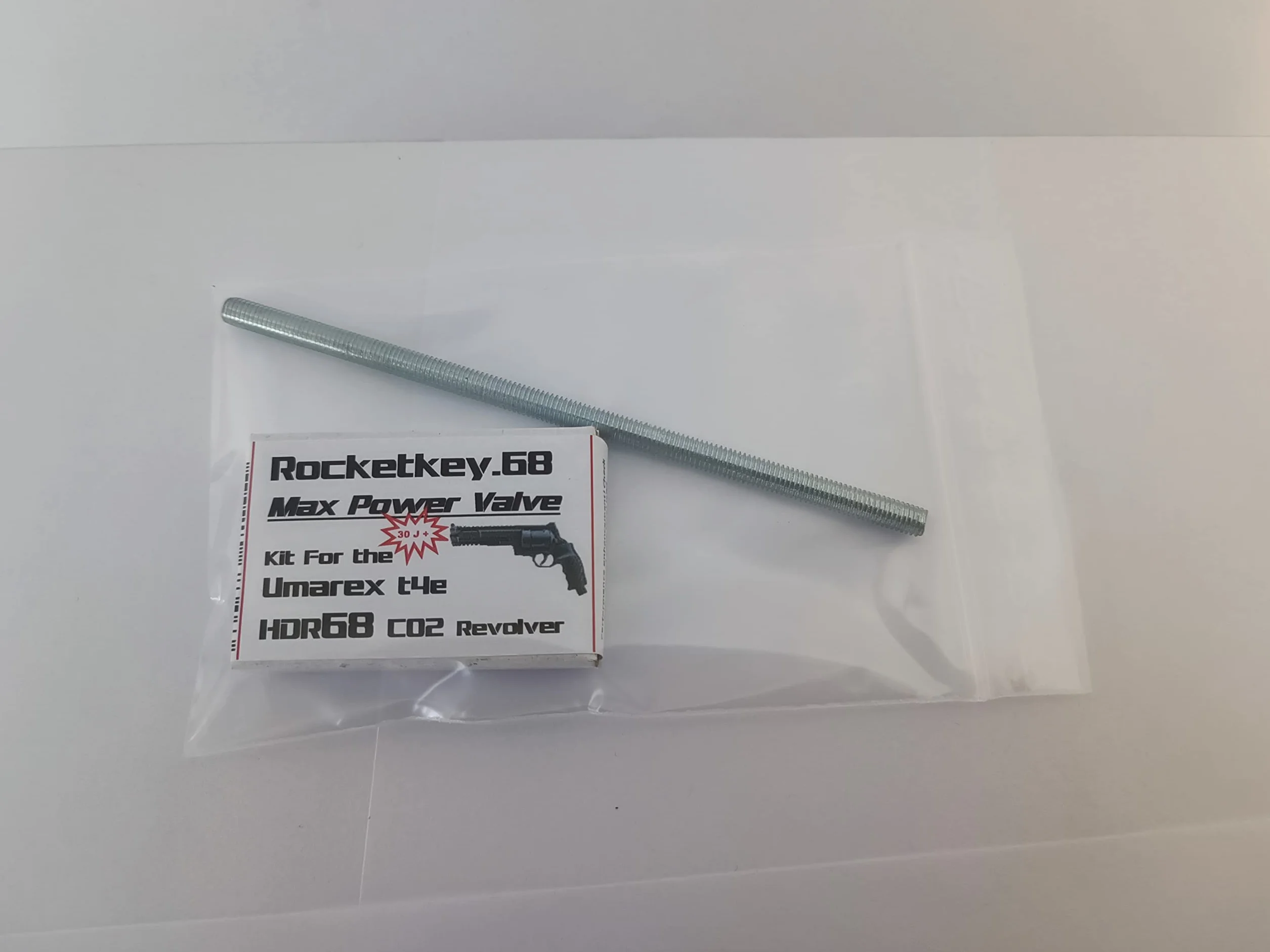 Rocketkey.50 zawór HDR50 Revolver 16 Joule Full Power valve tuning