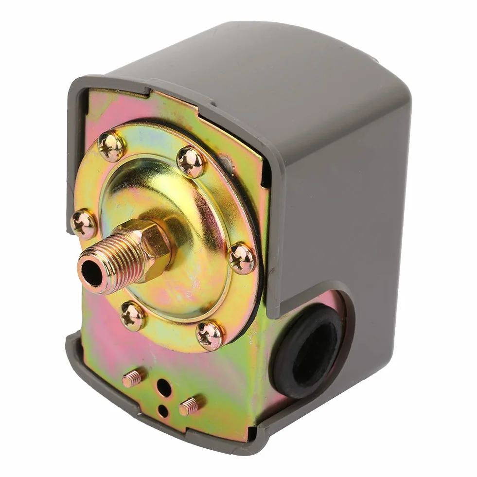 Regulator pompy wodnej 0.8-5.0bar Przełącznik kontroli ciśnienia pompy wodnej Regulowany podwójny biegun sprężynowy G1/4 "dwubiegunowy zewnętrzny 2-punktowy przełącznik przewodowy