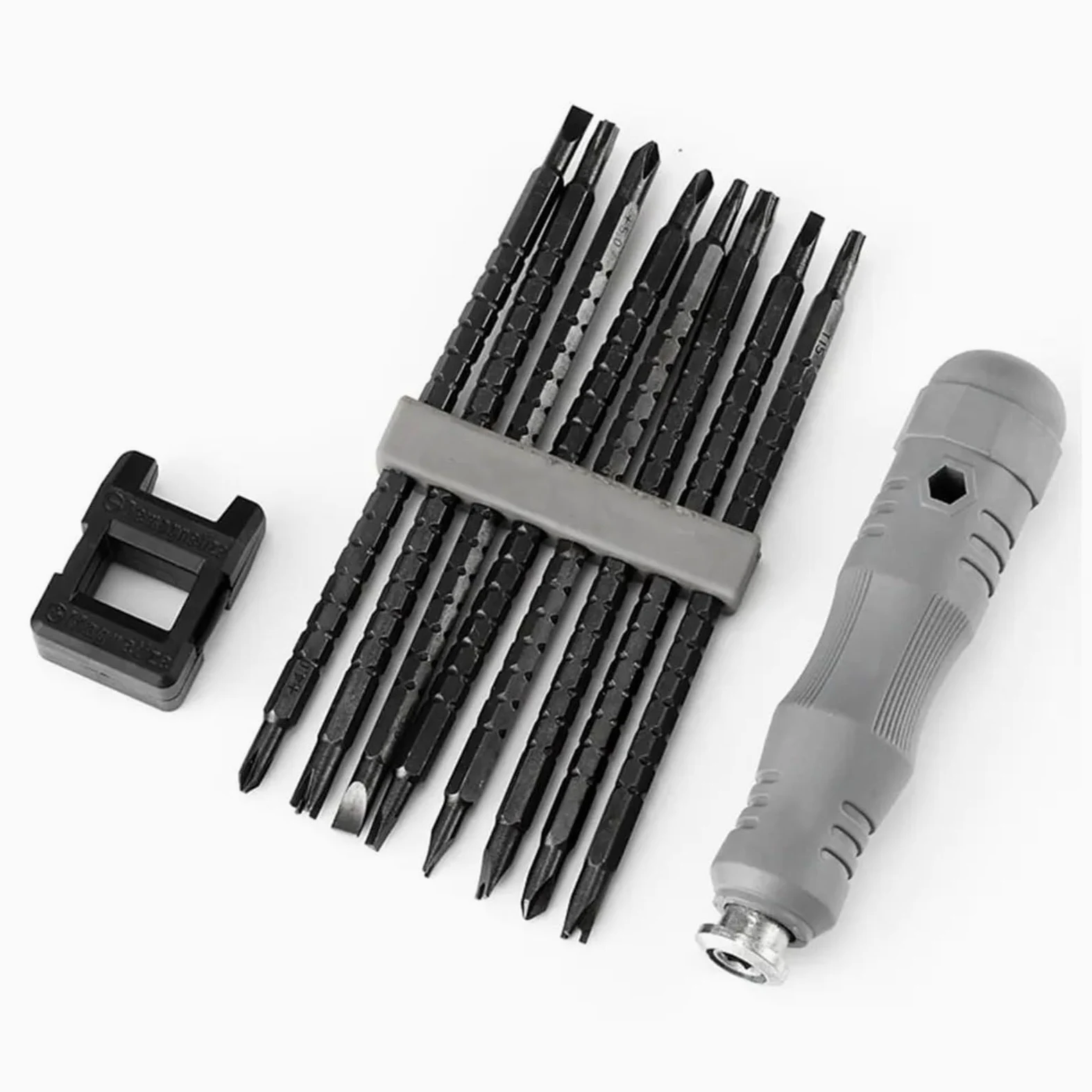 Zestaw wkrętaków magnetycznych 18 w 1, specjalny kształt klucza Torx CRV, teleskopowy stop stali, 1 sztuka