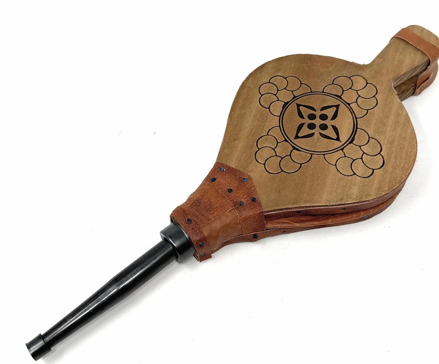 Wyściełany Mieszek do Kominka i Grilla - Naturalne Drewno - 51 cm