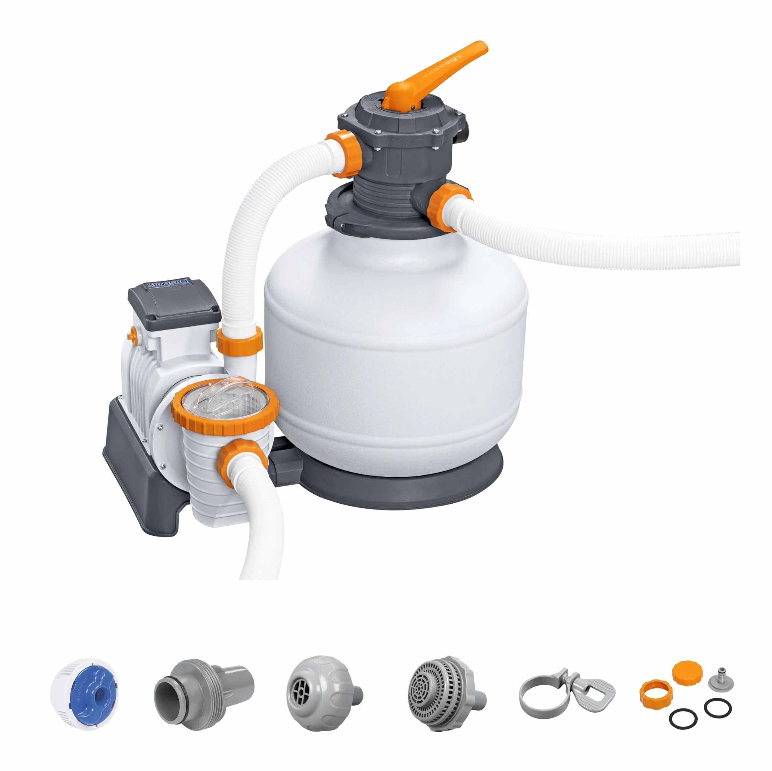 Bestway filtr piaskowy 11,355 m3/h, pompa 500 W, 220-240 V, filtr wstępny, dyfuzor Chemconnect™