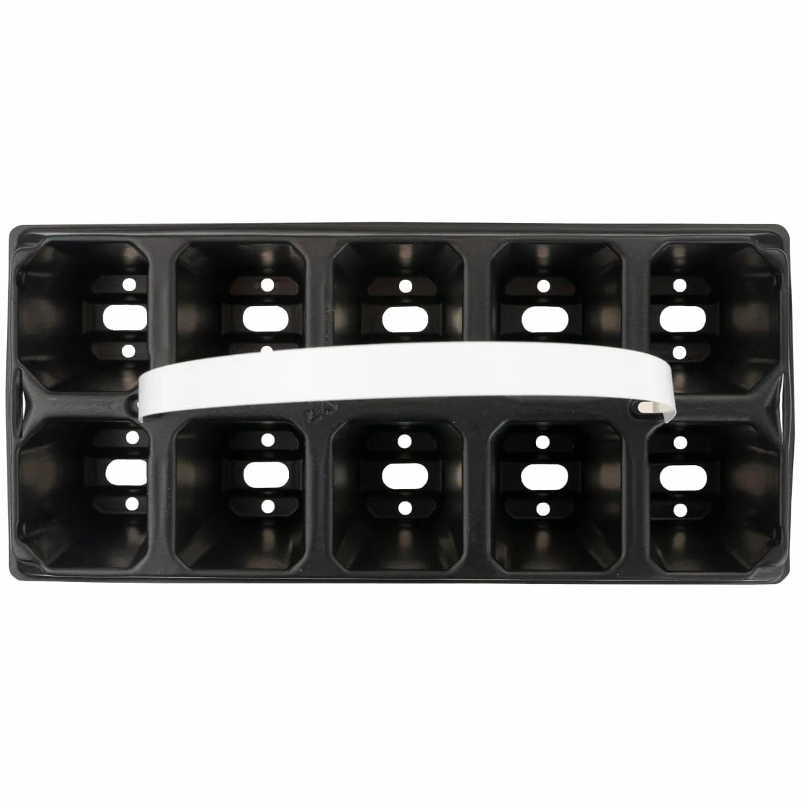 Martom Multiplates 10 przegródek do wysiewu palet produkcyjnych, doniczki, prosty system do uprawy roślin, kwiatów, sałatek, warzyw, zestaw do uprawy, płyta wielofunkcyjna, płyta doniczkowa, płyta