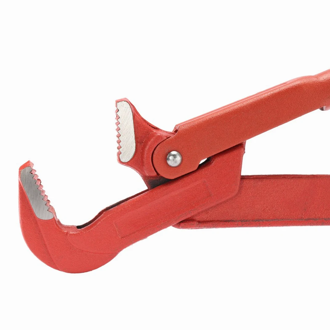 Wytrzymały aluminiowy klucz do rur hydraulicznych, płaski 90-stopniowy, szwedzki, 1,5-calowy