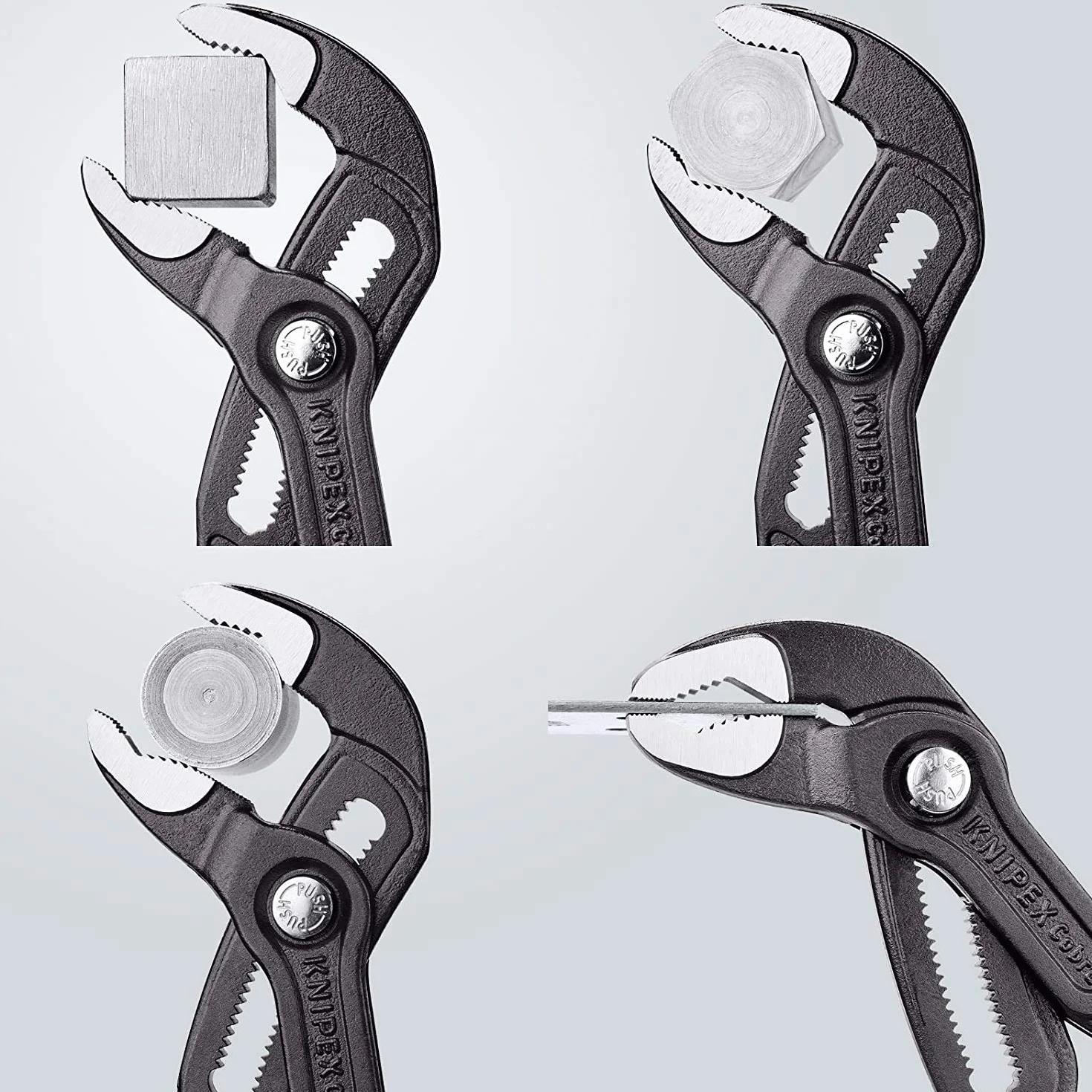 Knipex Tenazanas Szczypce, Czarny, 1 Sztuka
