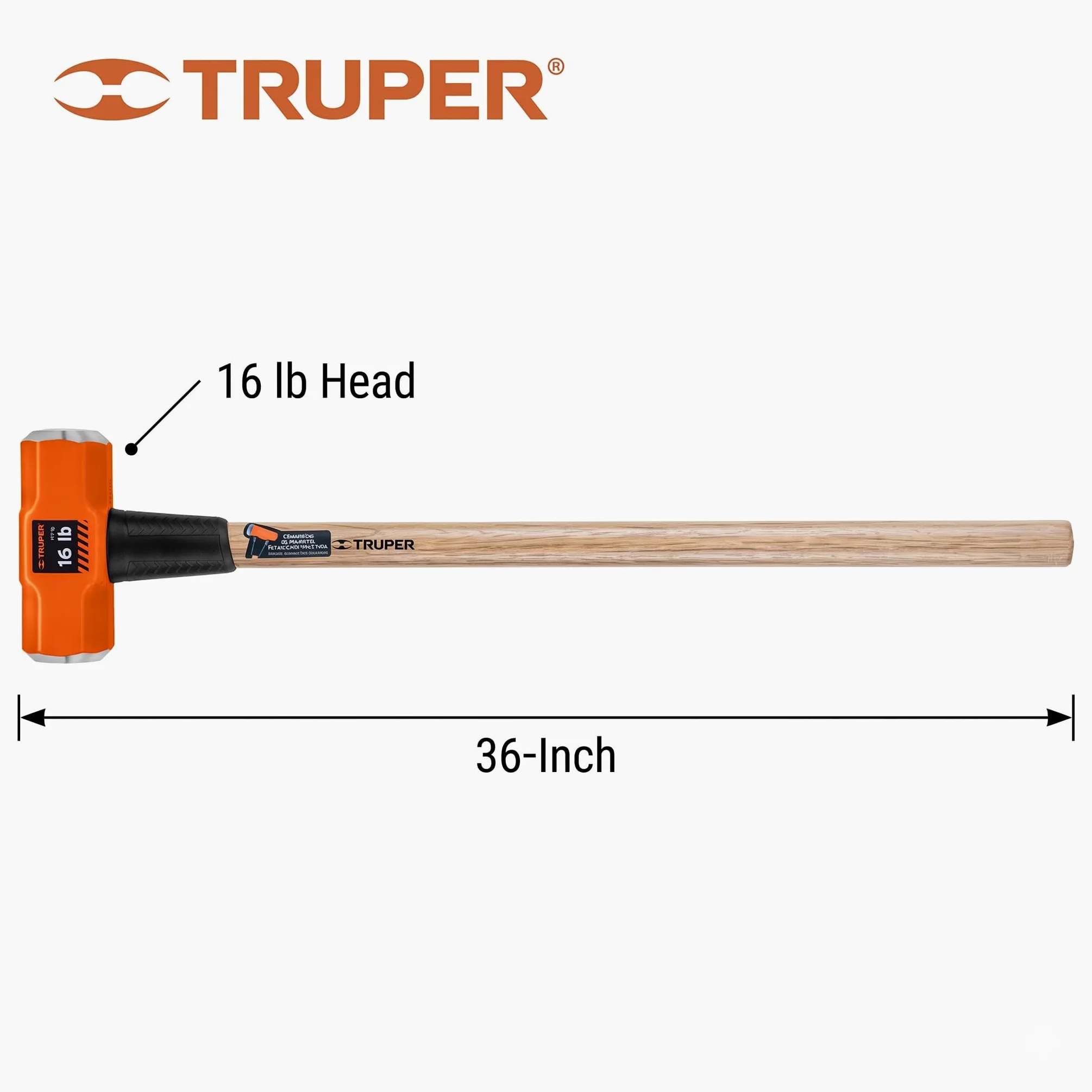 TRUPER MD-16M młoty saneczkowe, uchwyt 91 cm 7,3 kg