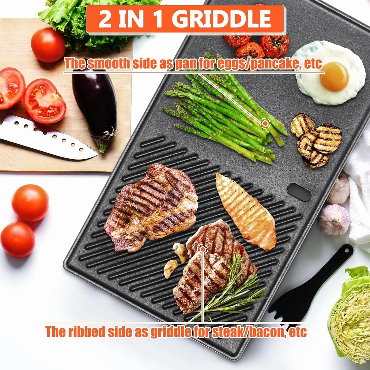 Weber GFTIME ruszt do grilla 44,5 cm żeliwny część zamienna do Spirit E210/220 S210/220