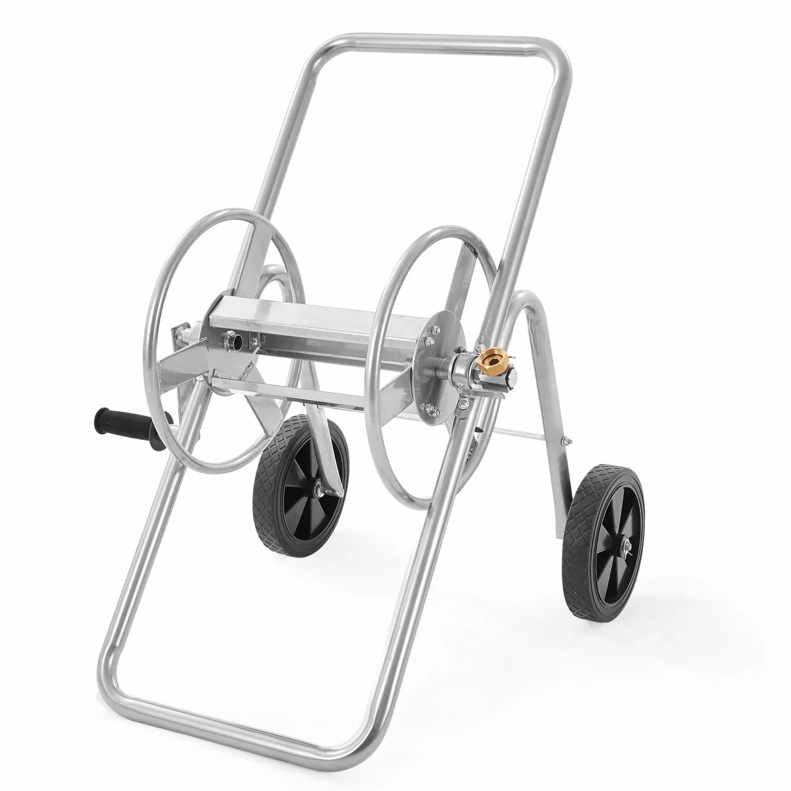 VEVOR Wózek na wąż ogrodowy 53 m 5/20 cm stal malowana proszkowo