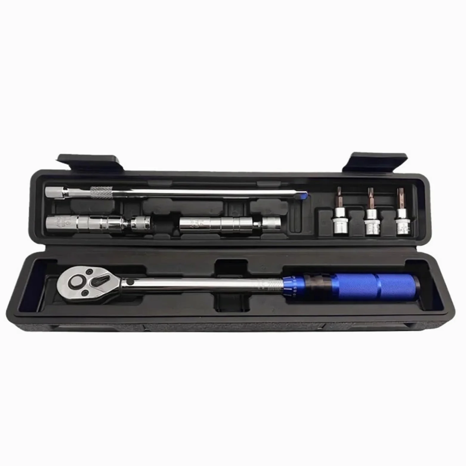 Telescopic Ratchet Klucz dynamometryczny 3/8" 5-60 Nm z magnetycznym gniazdem do świec zapłonowych konserwacji motocykli samochodowych Klucze dynamometryczne(7pcs)