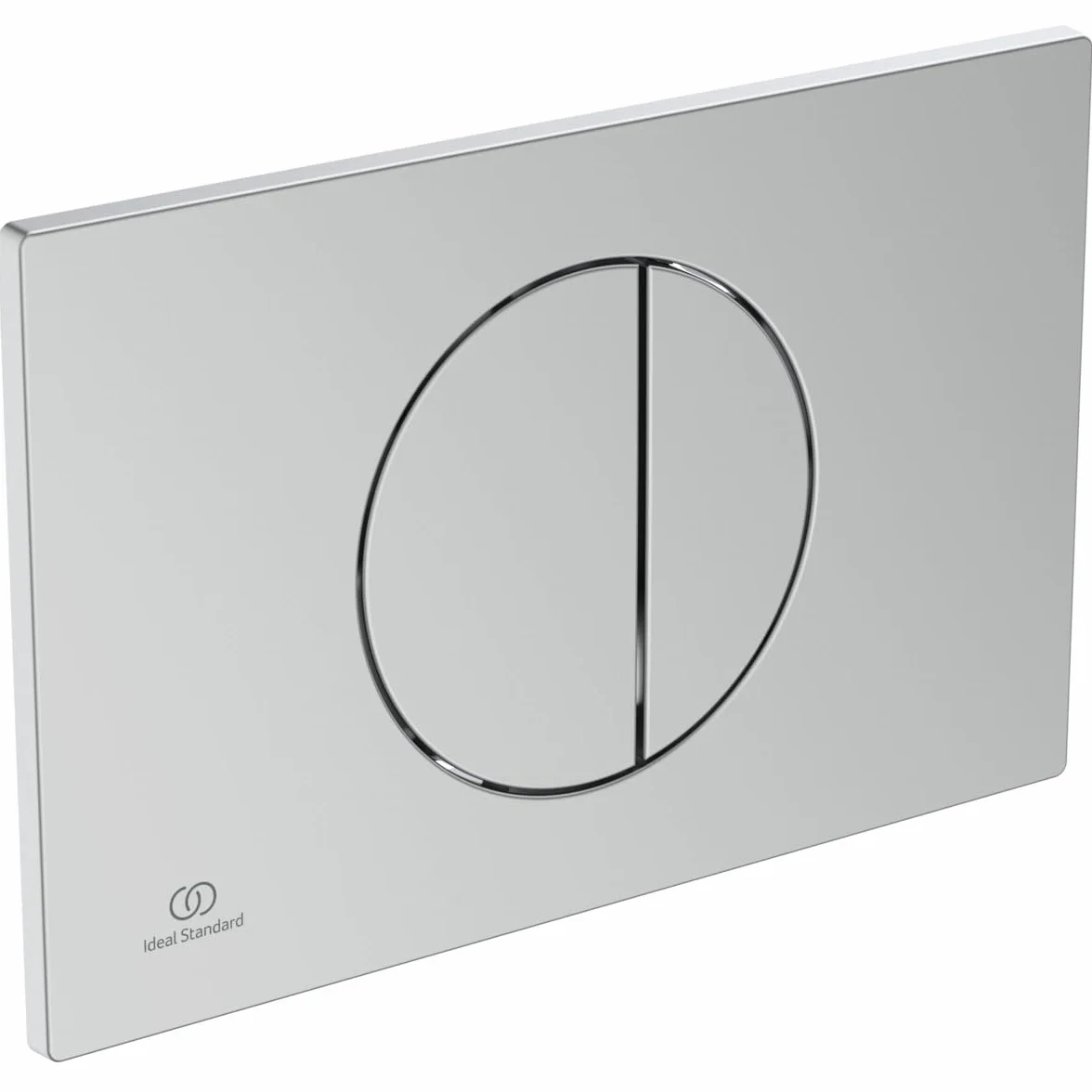 Ideal Standard Oleas płyta uruchamiająca do spłuczek WC ProSys – 2 zestawy mechanicznych przycisków z tworzywa sztucznego ABS – chrom (matowy)