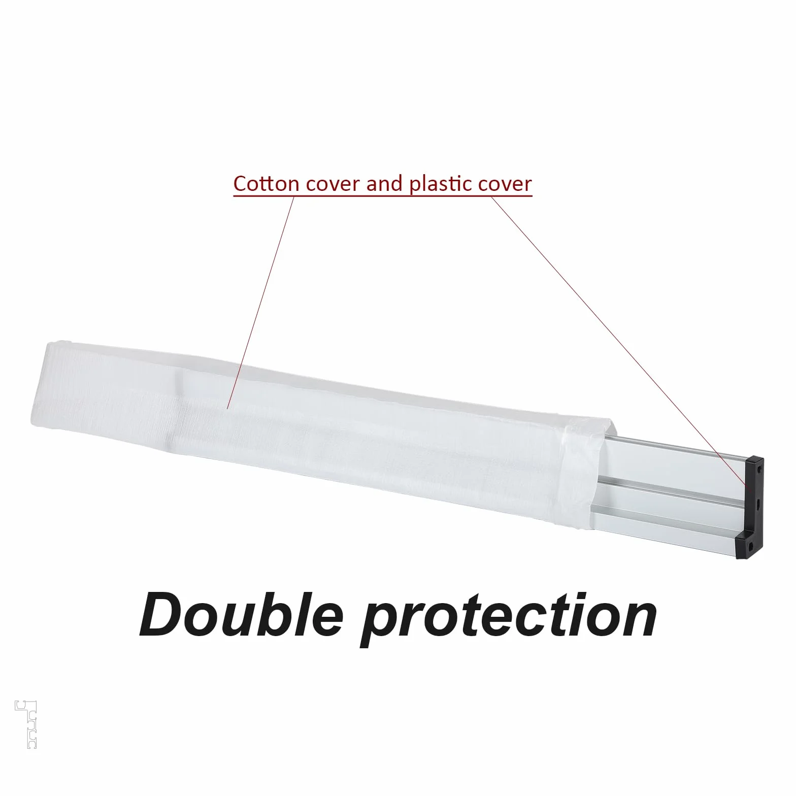 DBREAKS Prowadnica T do rowków, 75 mm aluminiowy rowek T, DIY rowek T, obróbka drewna obróbka drewna modyfikacja stołu warsztatowego do mocowania ogrodzenia(600MM)
