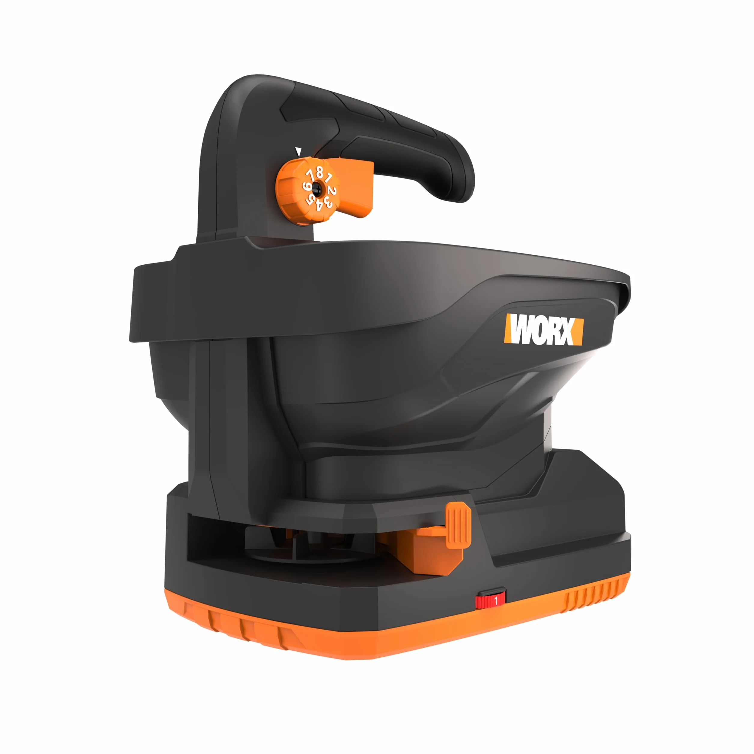 WORX WG869E.9 akumulatorowy rozsiewacz uniwersalny 20 V 5 m 3,3 l 550 m²
