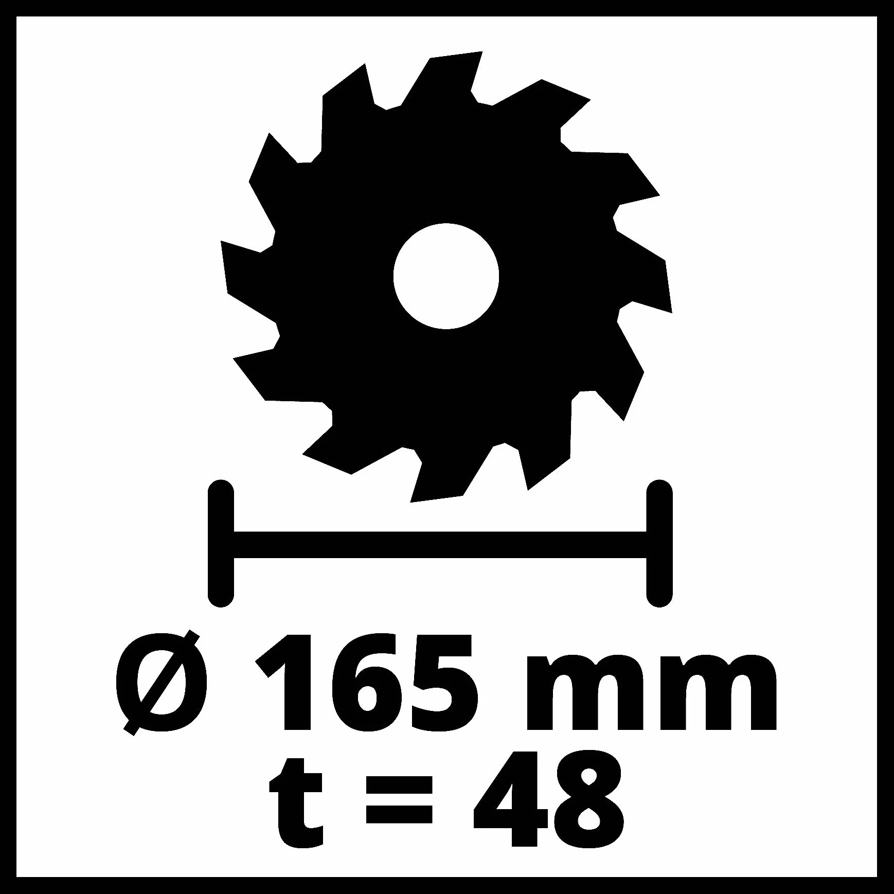 Einhell Te-Ps 165 Pilarka Tarczowa, Wielokolorowy, 165 mm