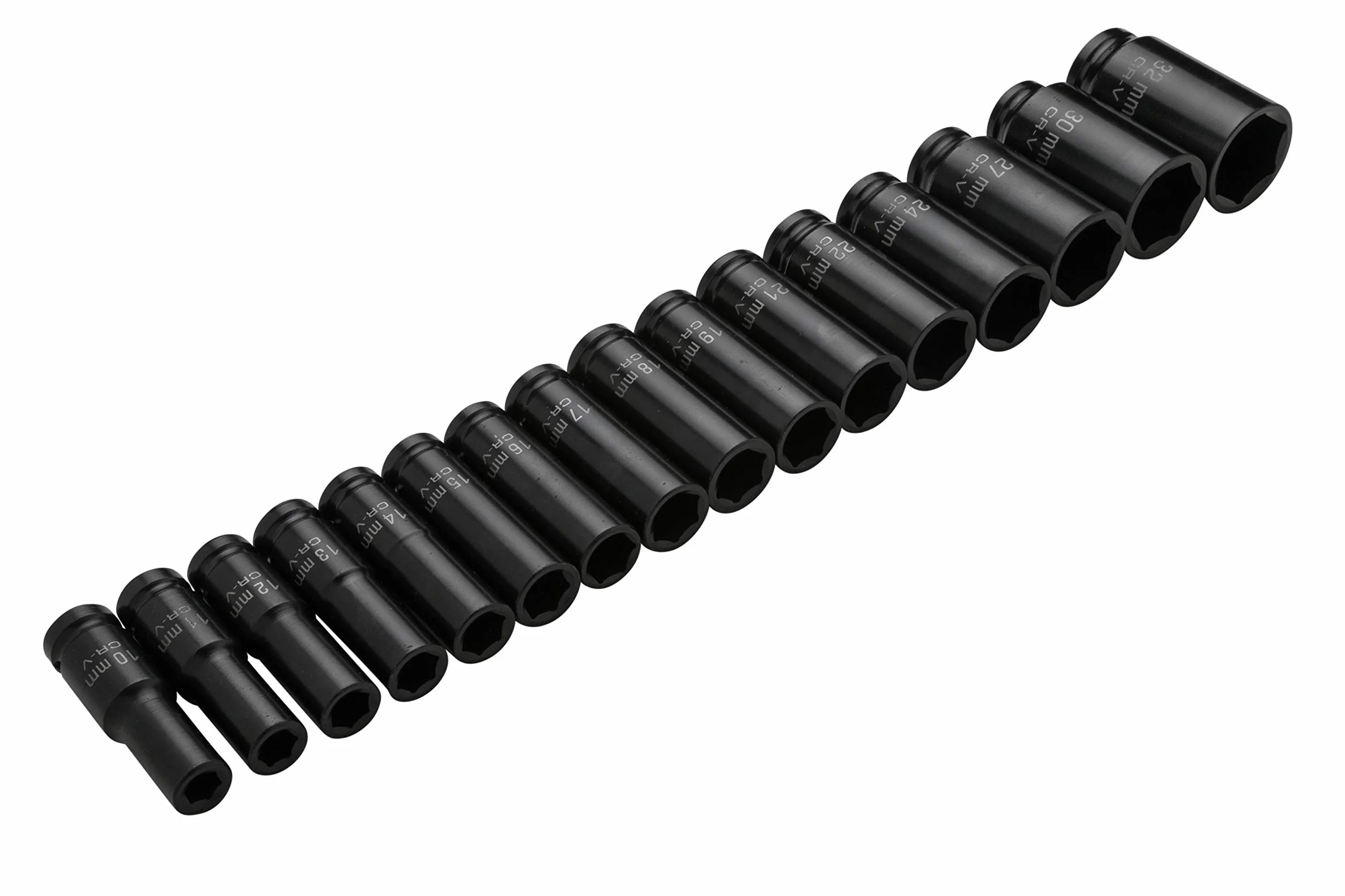 Blue Spot Tools 01550 16PCE 1/2" metryczne gniazda głębokiego udaru (10-32 mm)