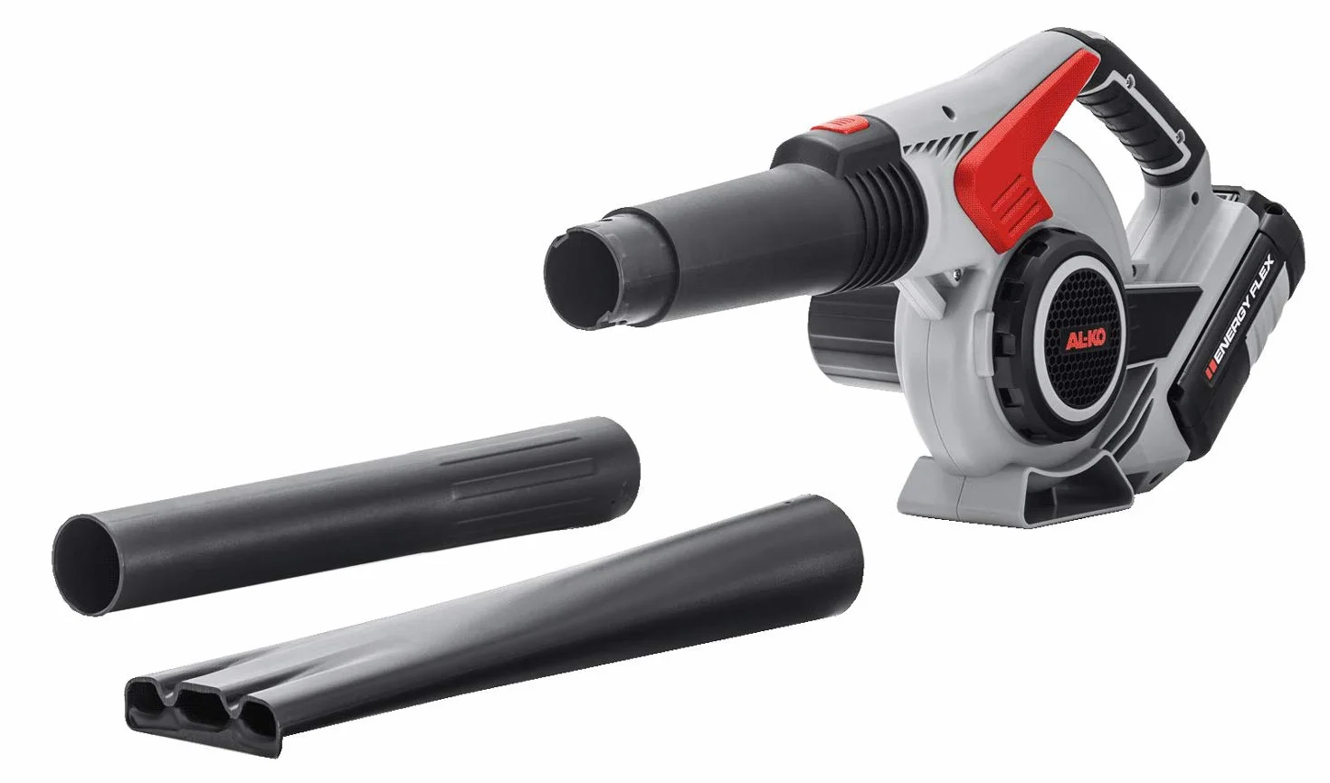 AL-KO Akumulatorowa dmuchawa do liści LB 4060 Energy Flex (bezstopniowa regulacja przepływu powietrza, niewielka waga 2,2 kg, w zestawie 2 nasadki rurowe)