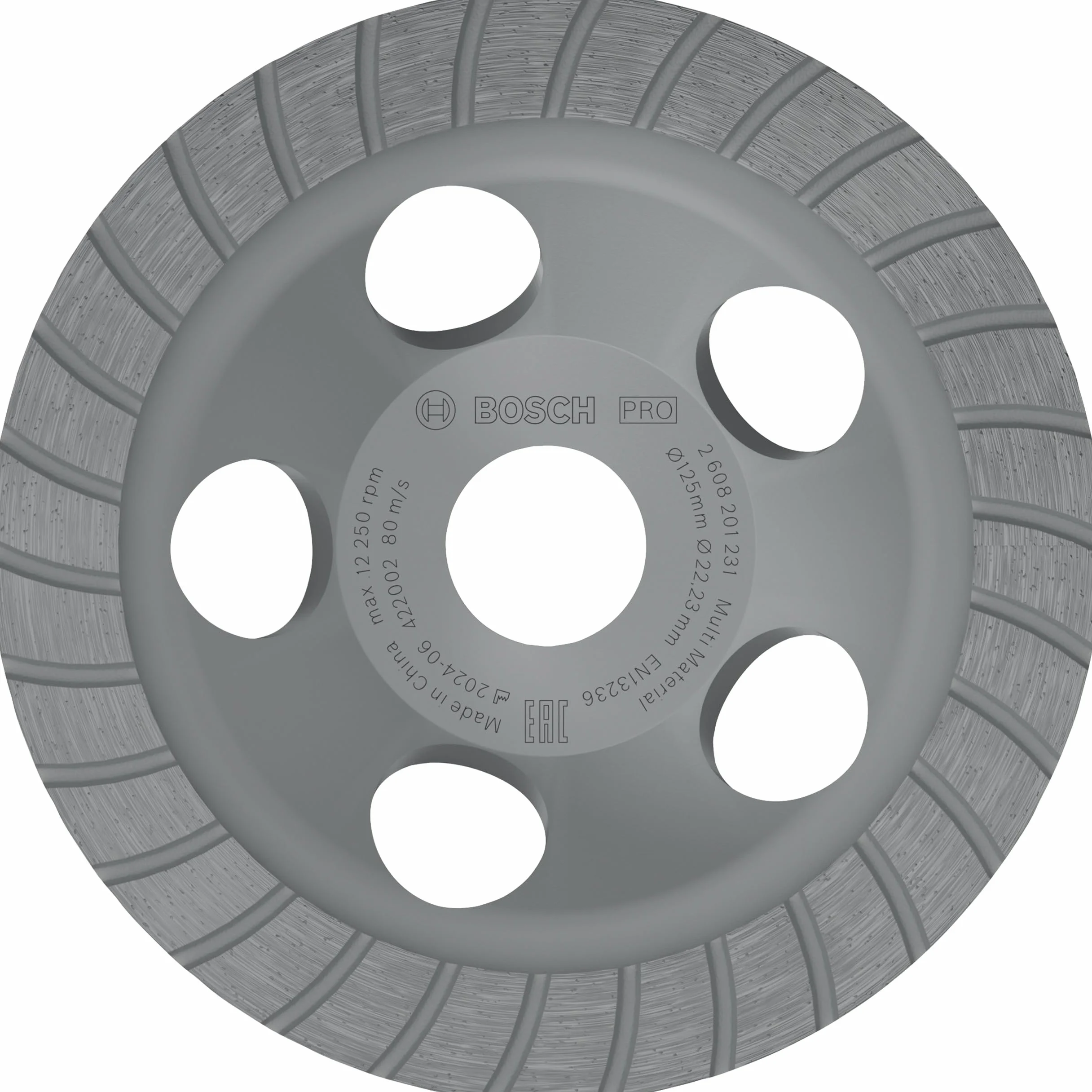 Bosch Professional 2608201231 diamentowa tarcza garnkowa 125 x 22,23 x 5 mm