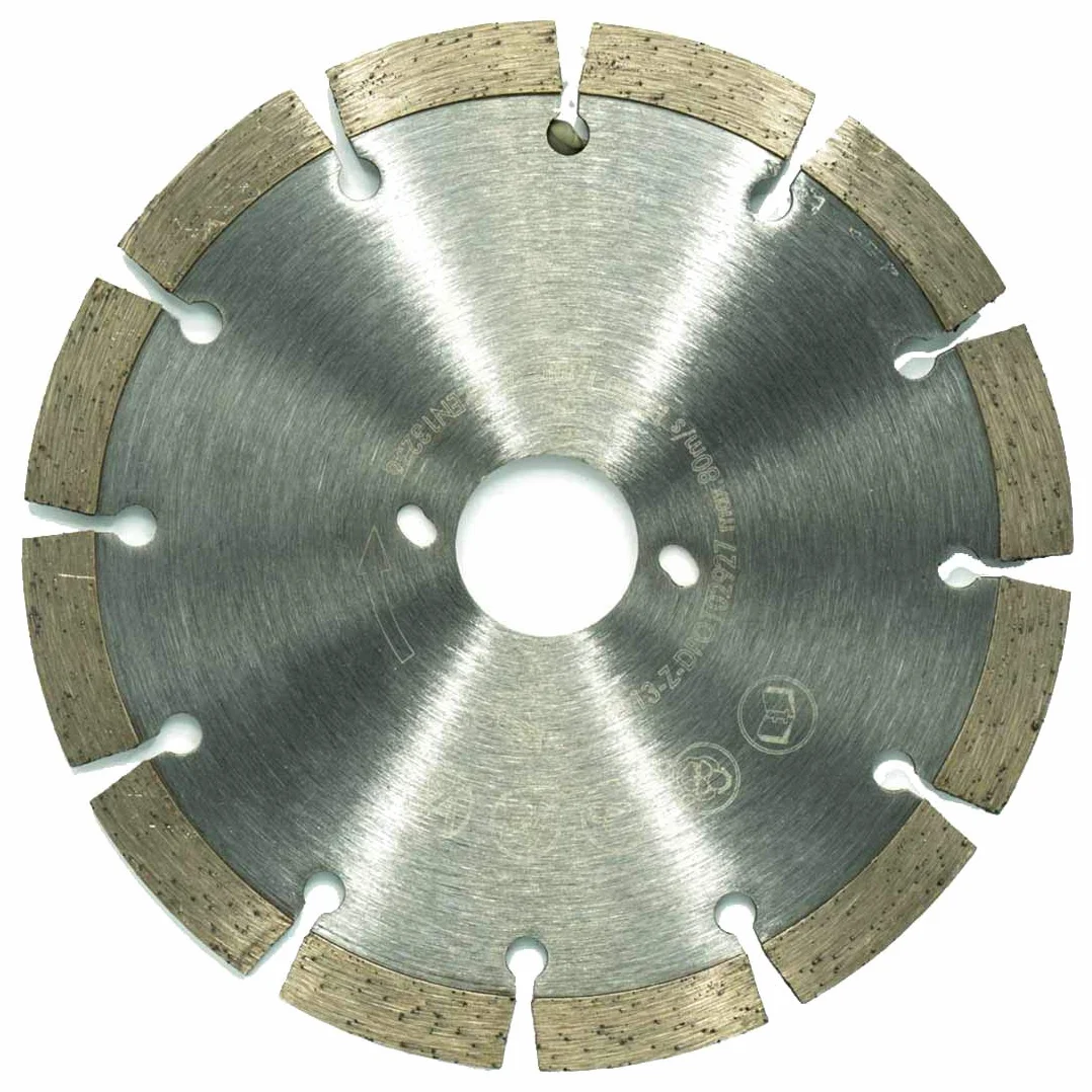 Amboss MOS 63P - diamentowa tarcza tnąca do frezowania montażowego Beppo FFS 150S, 151S, 151SE - mur/płytki/tynk/beton / nakładki ze stali | Ø 150 mm x 27 mm | wysokość segmentu: 10 mm (spiekane)