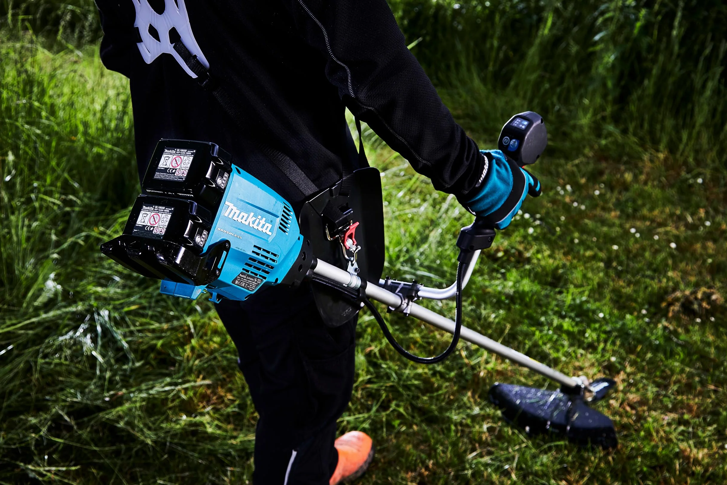 Makita DUR369AZX6 podkaszarka akumulatorowa 2 x 18 V dwuręczny uchwyt