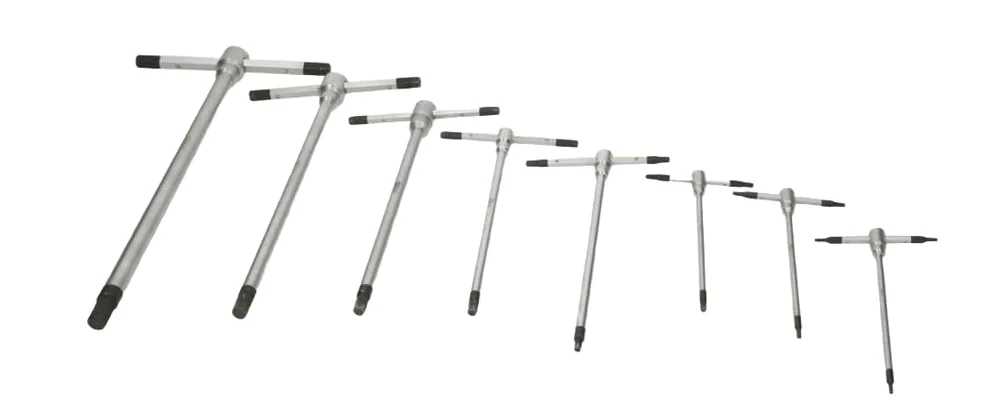 KS Tools 158.5111 8 sztuk 8 kluczy imbusowych – uchwyt/stojak