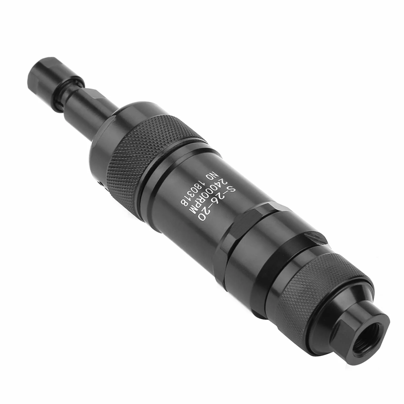 KP-642 Szybka Pneumatyczna Szlifierka Kątowa z tuleją zaciskową 6 Mm, 22 000–24 000 Obr./min – Szlifierka Zasilana do Wyrobu Biżuterii, Frezowania Płytek PCB, Gratowania Metali, Rzeźbienia w