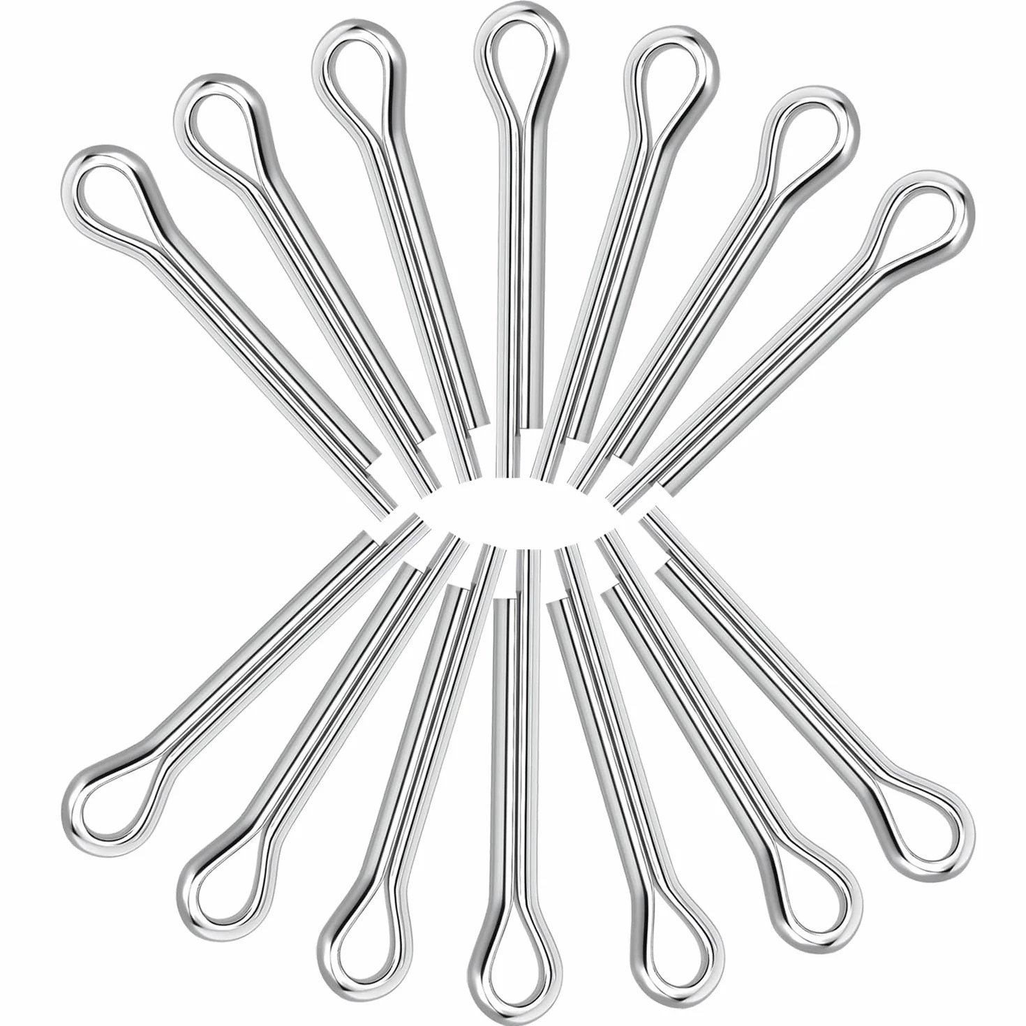 Qrity 20 sztuk zawleczek ze stali nierdzewnej, M3 x 20mm