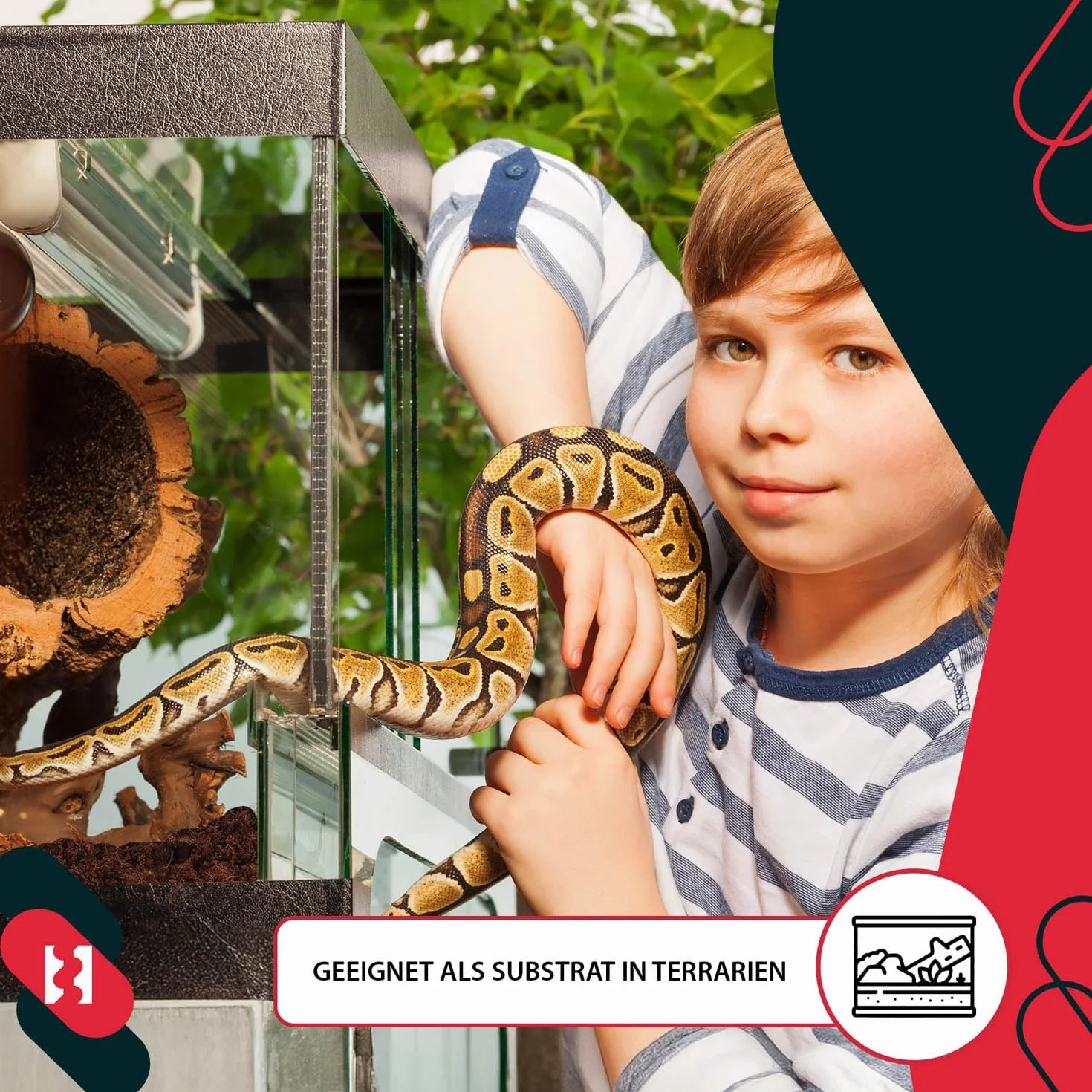 KOTARBAU® Naturalna Ziemia Kokosowa 650 g 7 l do Roślin i Terrariów