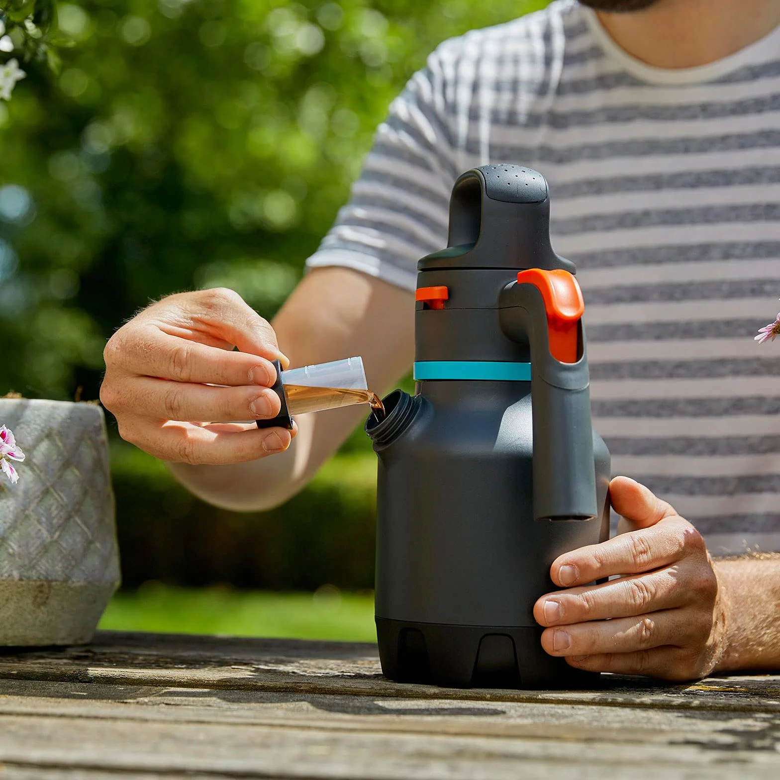 Gardena opryskiwacz ciśnieniowy 1,25 l z odchylaną dyszą 90° (11120-20)