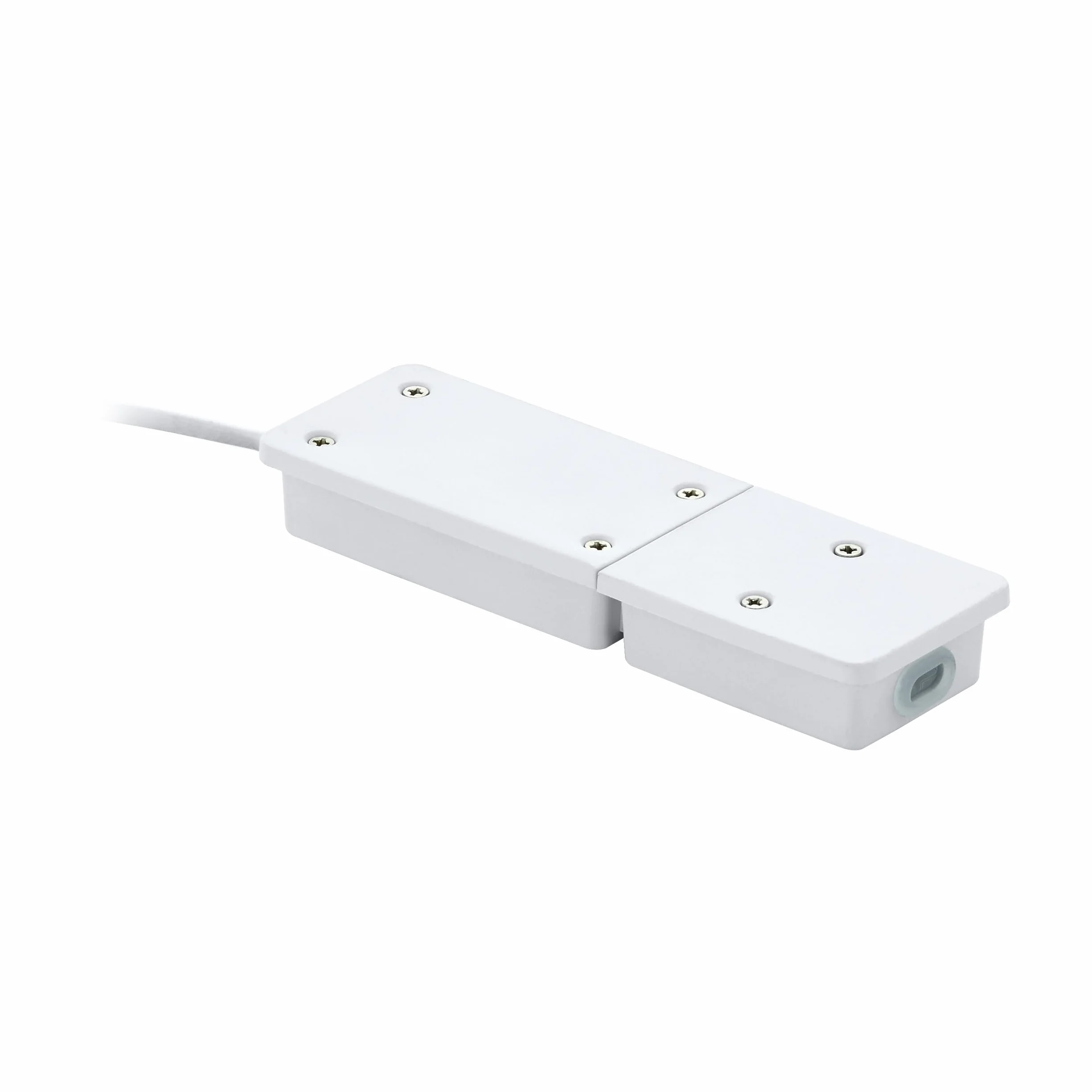 EGLO Lampa LED Do Lustra Vinchio - 1-Punktowa Ze Stali i Tworzywa Sztucznego, Łazienkowa, Chrom/Biała, Do Wilgotnych Pomieszczeń, IP 44, L 40 cm