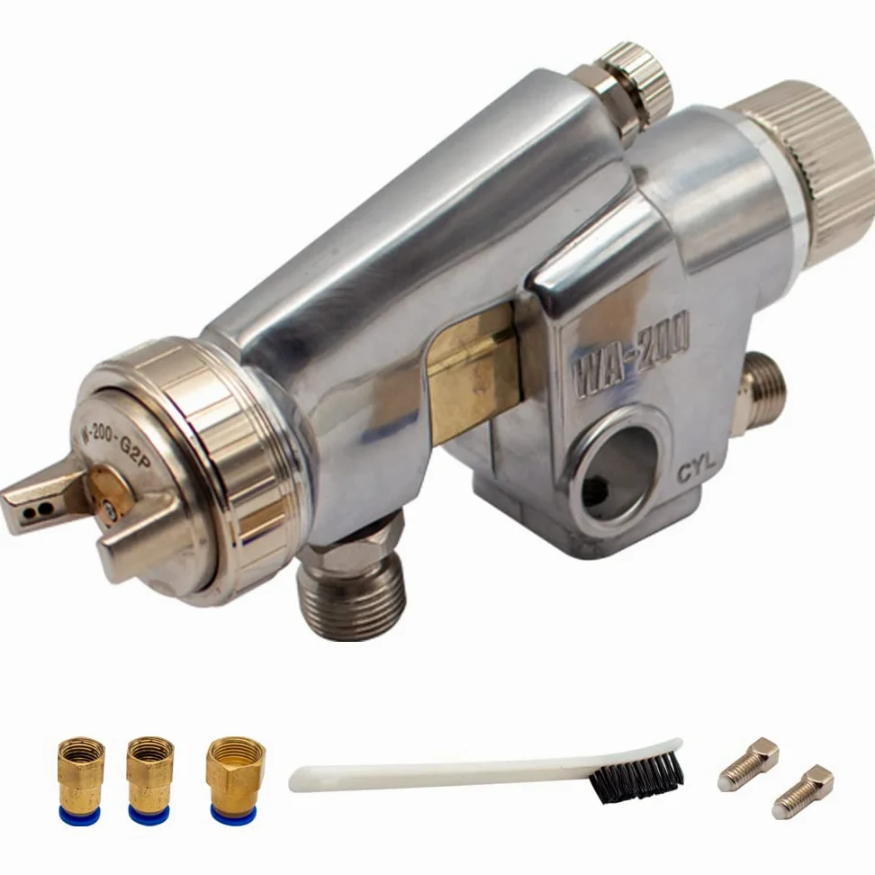 Toplionace Automatyczny pistolet natryskowy z linią montażową, pistolet natryskowy o wysokiej atomizacji pistolet natryskowy automatyczny opryskiwacz duży kaliber pistolet natryskowy (WA-200 1,5 mm)