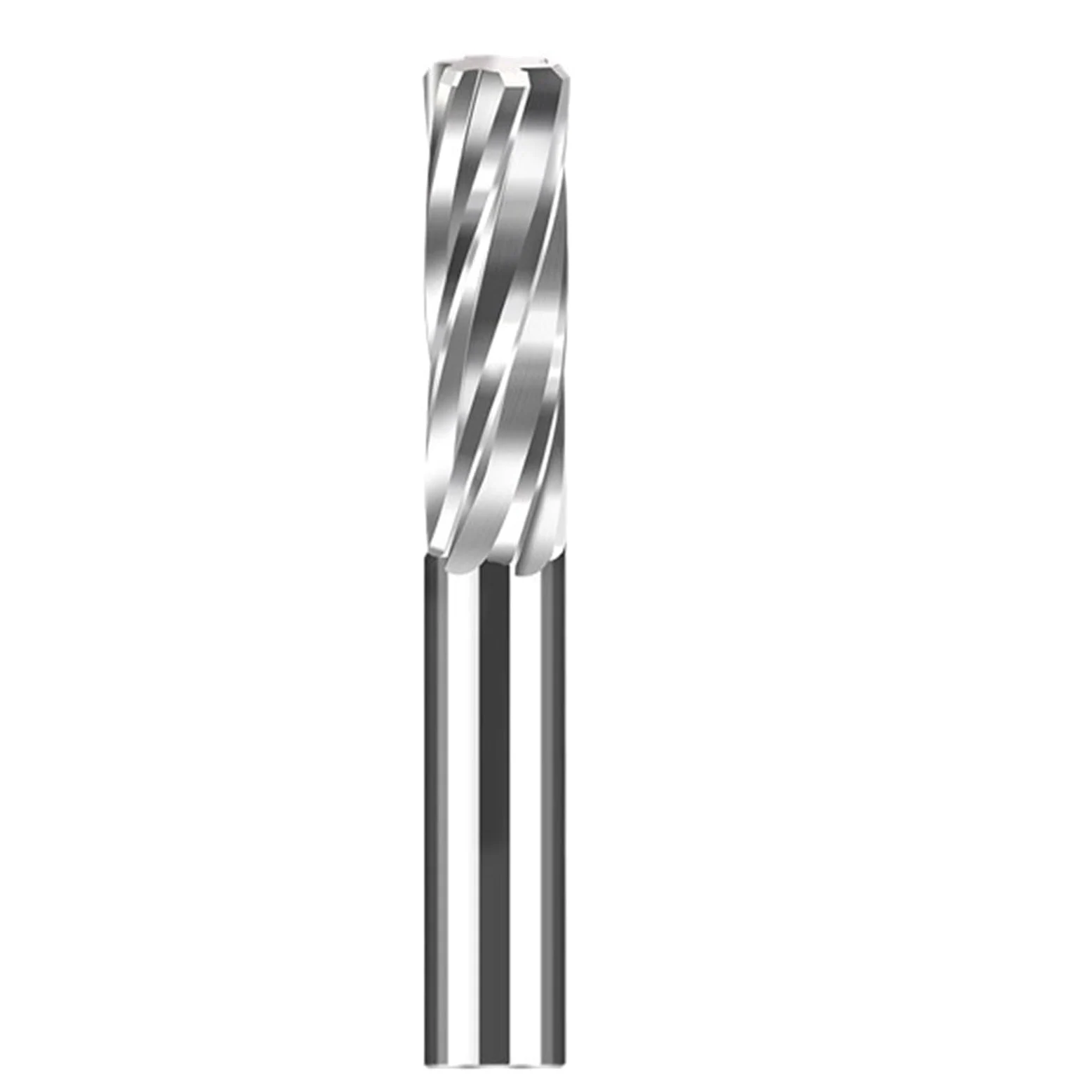 1 szt. Rozwiertak maszynowy z węglika spiekanego, spiralny, 10-11, frez do metalu, 6 ostrzy, rozwiertak uchwytem CNC, narzędzia tnące(Uncoated10X40X80L)