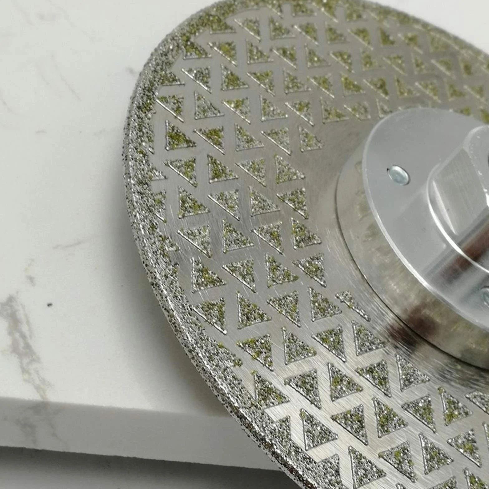 Tarcza Polerska, 1 Szt. Galwanizowane Diamentowe Ostrza Szlifierskie Obieny Powletarczą Diamentową Granitowa Tarcza Do Cięcia Marmuru/Sier/125Mm 22