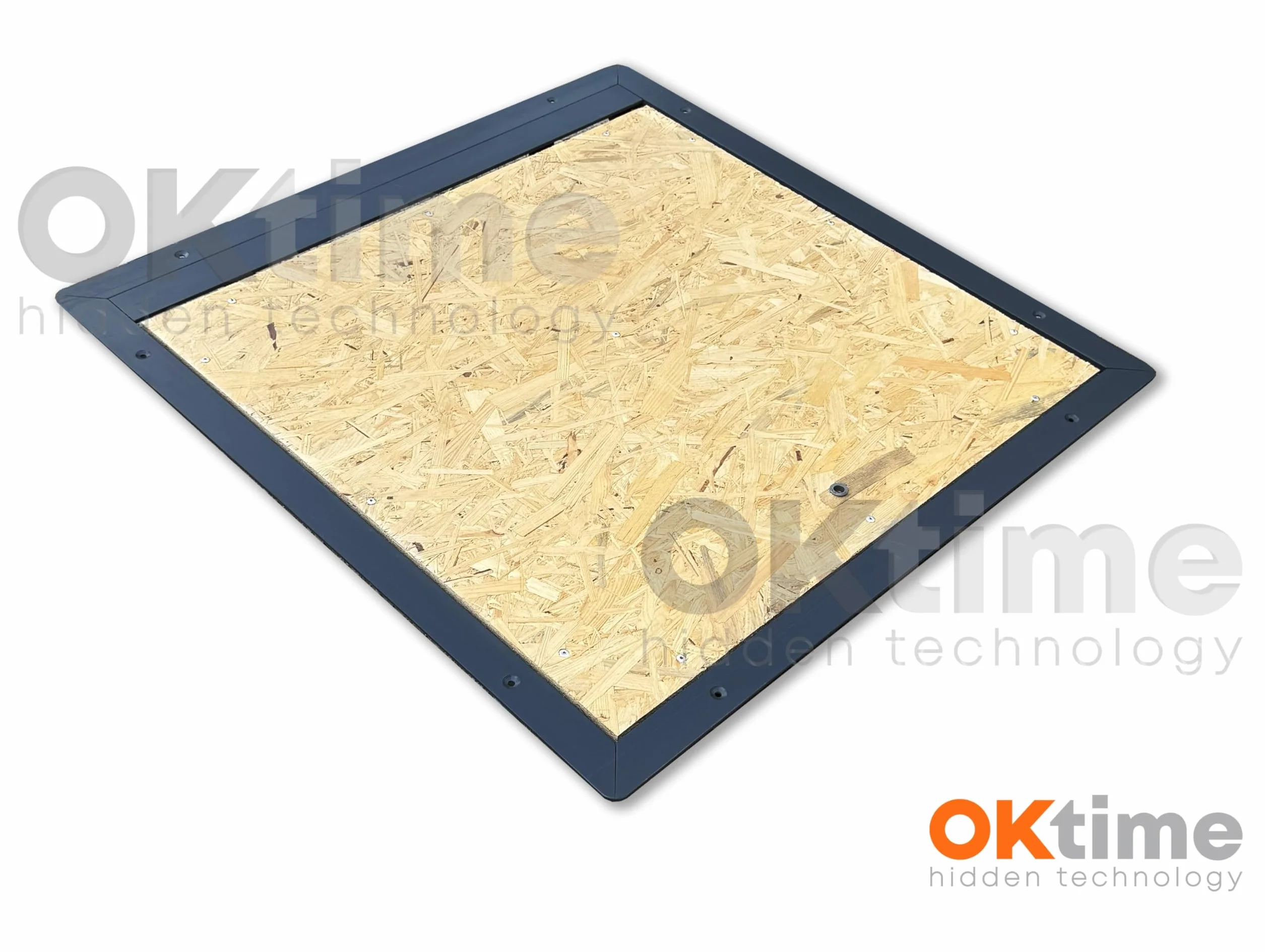 Właz Podłogowy do Piwnicy z Wodoodporną Płytą OSB - 600 x 600 mm - Gotowy do Chodzenia - Gotowy pod Laminat - Gotowy dla Ciebie