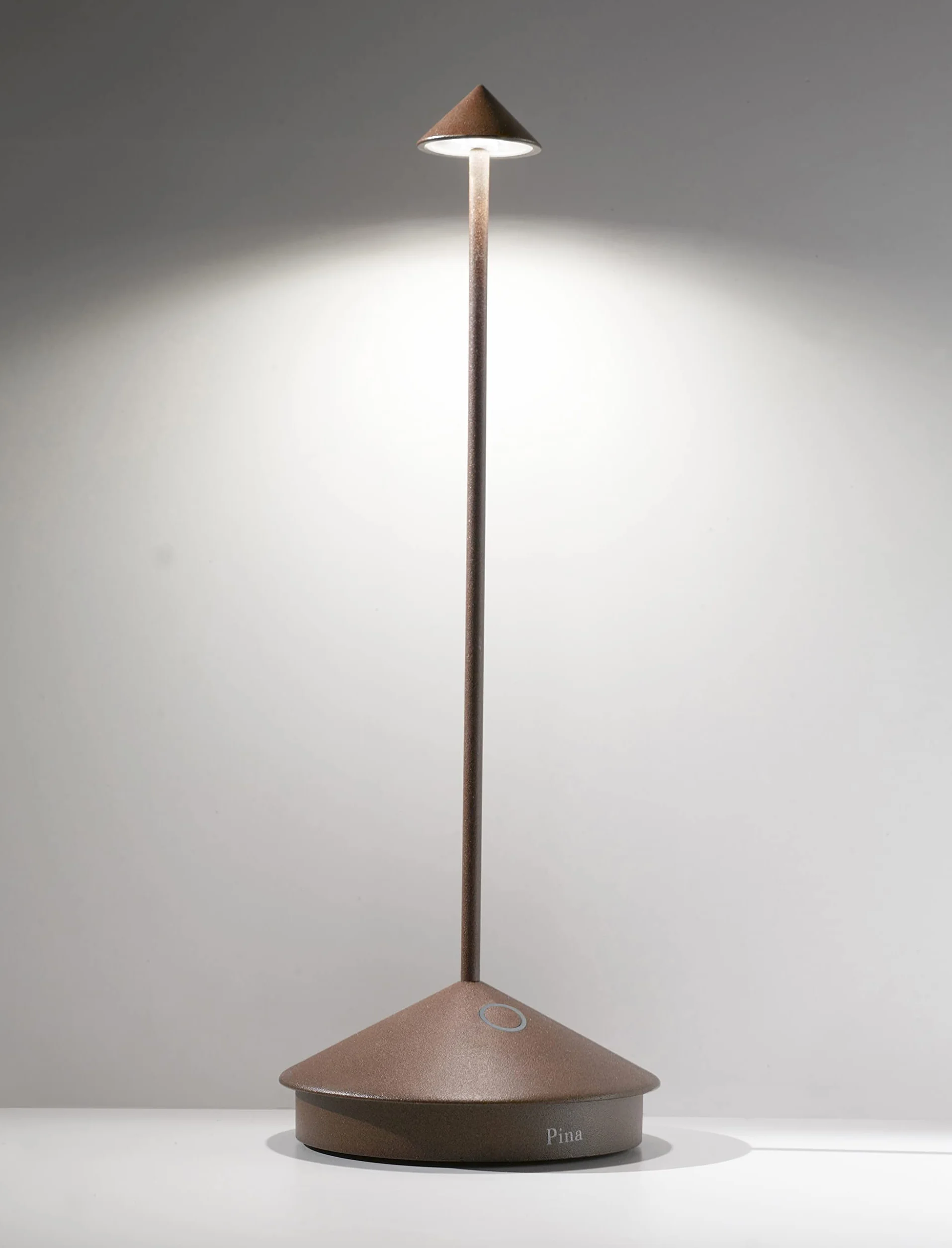 Zafferano Pina Pro Lampa Podłogowa, Brązowy, ‎10.5 x 10.5 x 29 cm