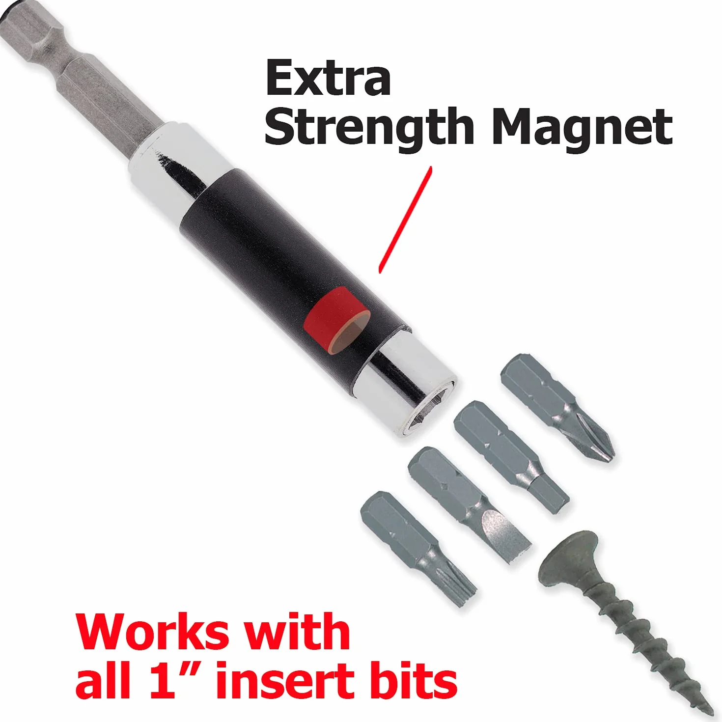 IVY Classic 45842 12,7 cm magnetyczny śrubokręt prowadzący, 10-pak