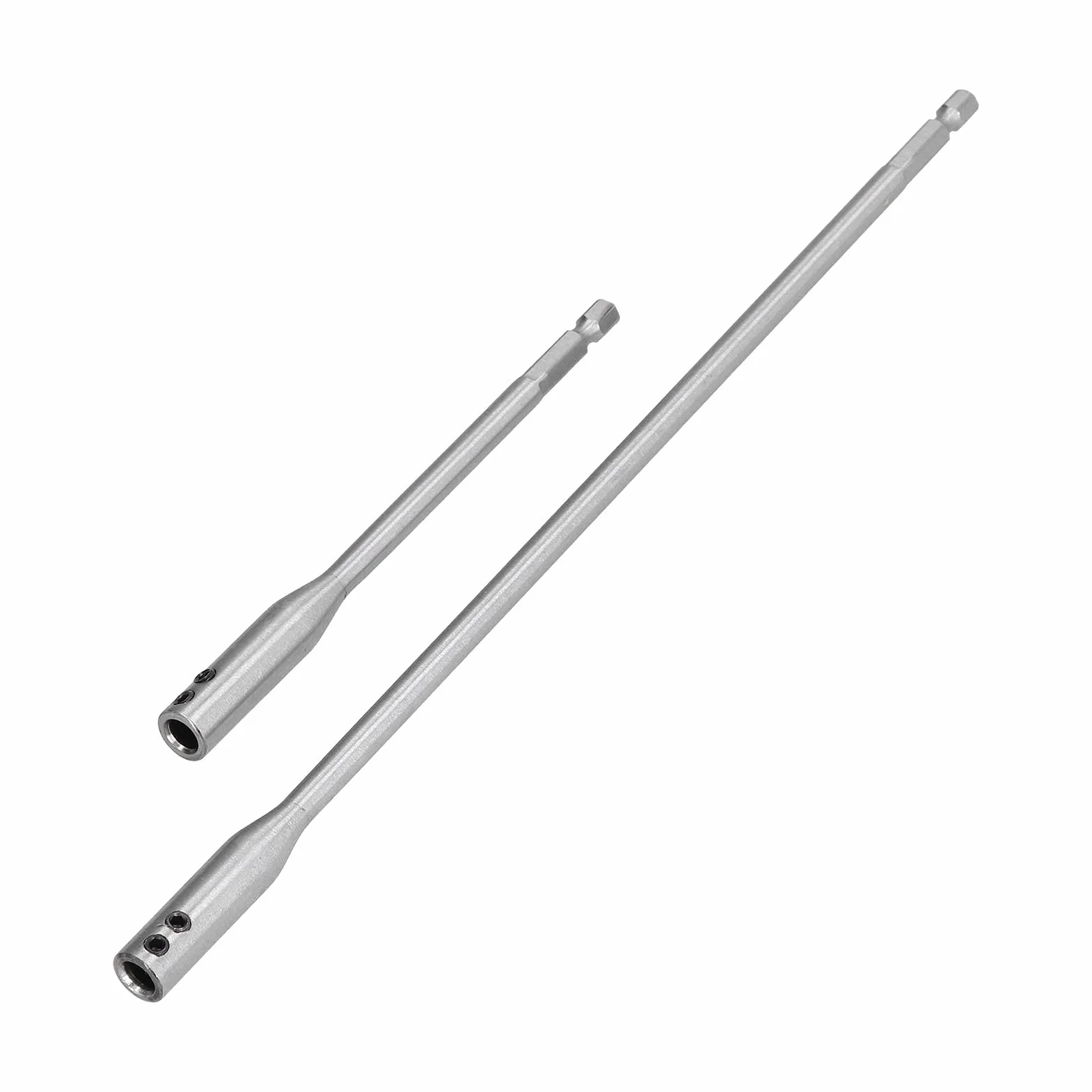 Przedłużenie Wiertła do Drewna, 4 szt. Zestaw Przedłużek Sześciokątnych wierteł, Zestaw Przedłużek wierteł 1/4, 150 Mm/5,9 Cala 300 Mm/11,81 Cala Wiertło Szpadelowe, Wiertła
