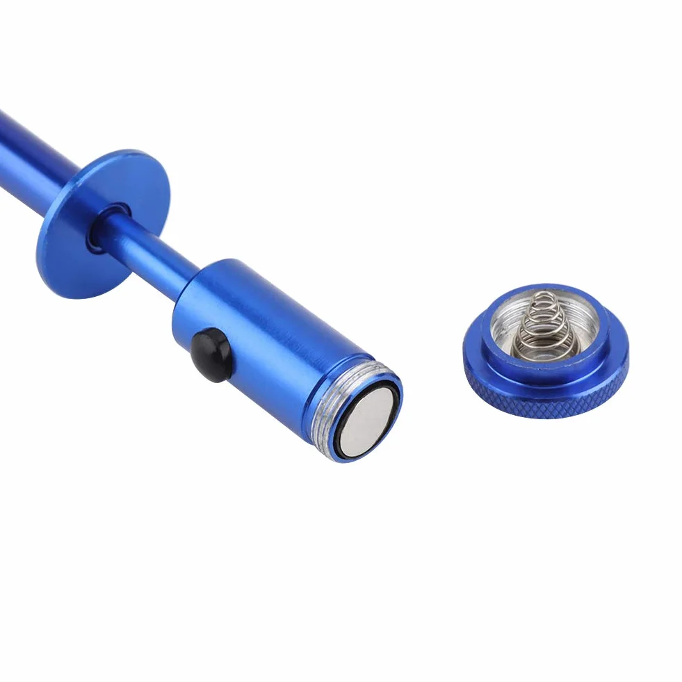 Czterostronowy wytrych, stop LED 4 pazury wałek uniwersalny magnetyczny oświetlenie wielofunkcyjne narzędzie zbieranie pazur rodzaj zbieraczy śmieci pazur magnetyczny gięty wąż reacher pickup