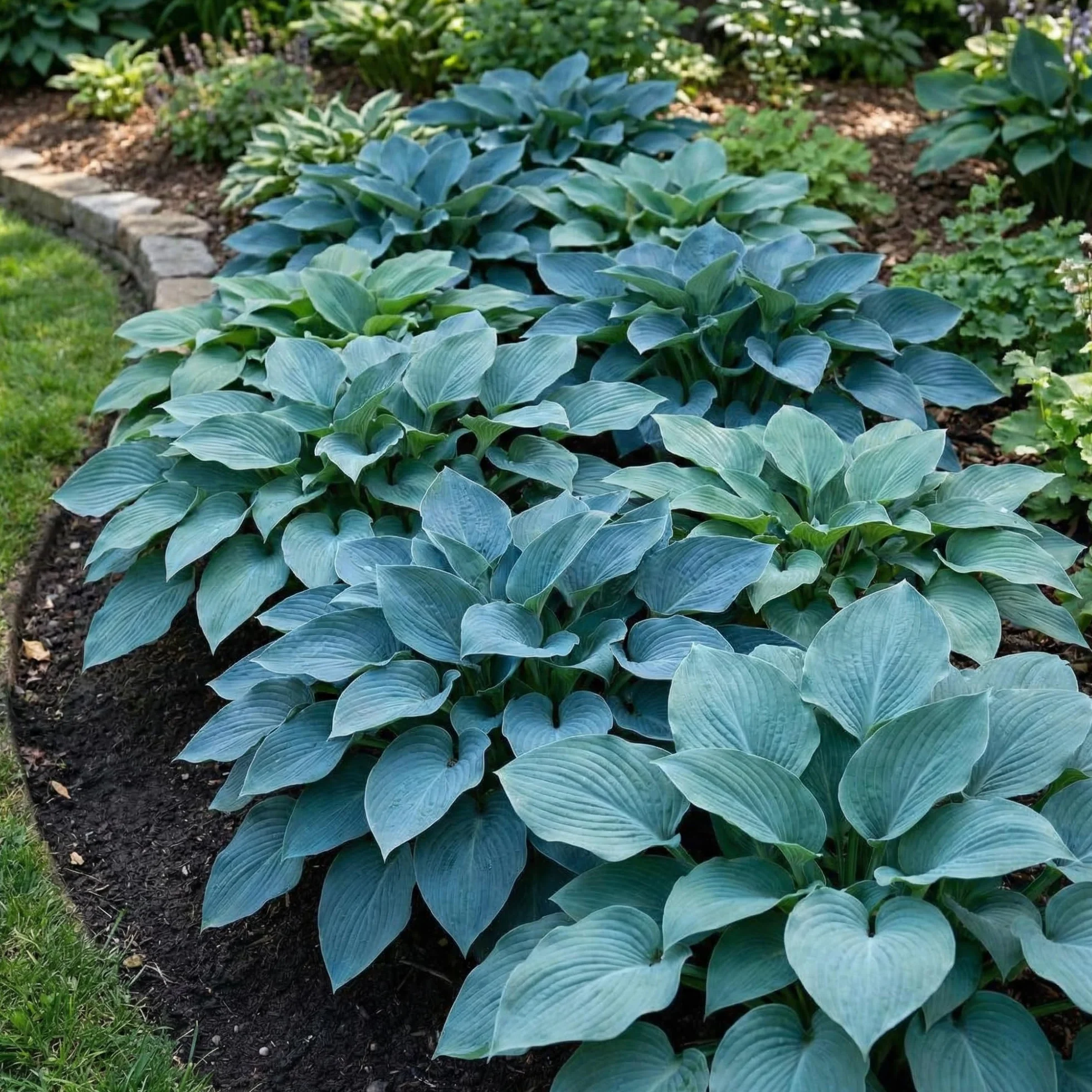 Hosta Blue Collection 5 odmian duże byliny z gołymi korzeniami