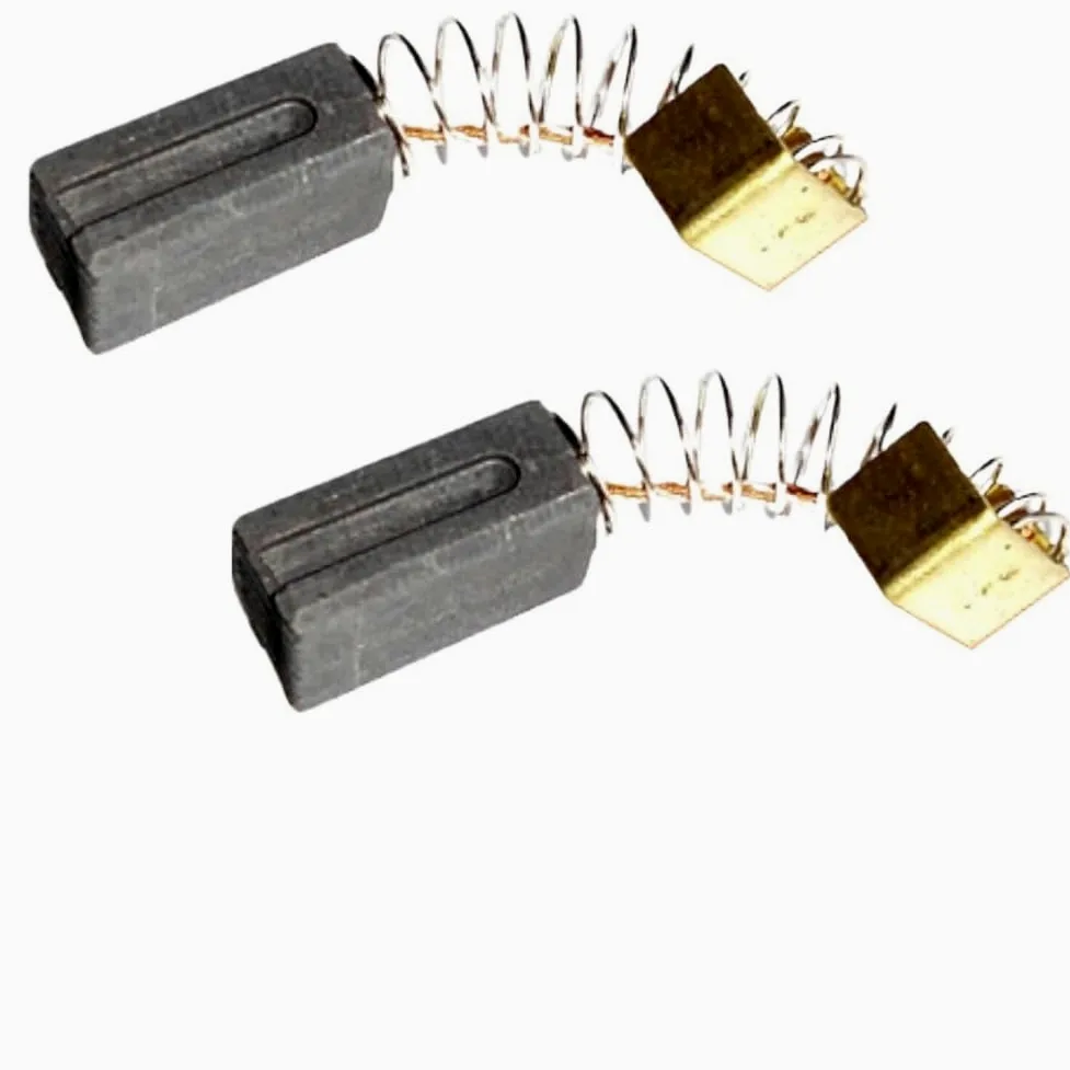 Szczotki węglowe 6 x 10 x 14 mm wiertło szlifierka elektryczna wymiana silników elektrycznych szczotka grafitowa akcesoria do elektronarzędzi