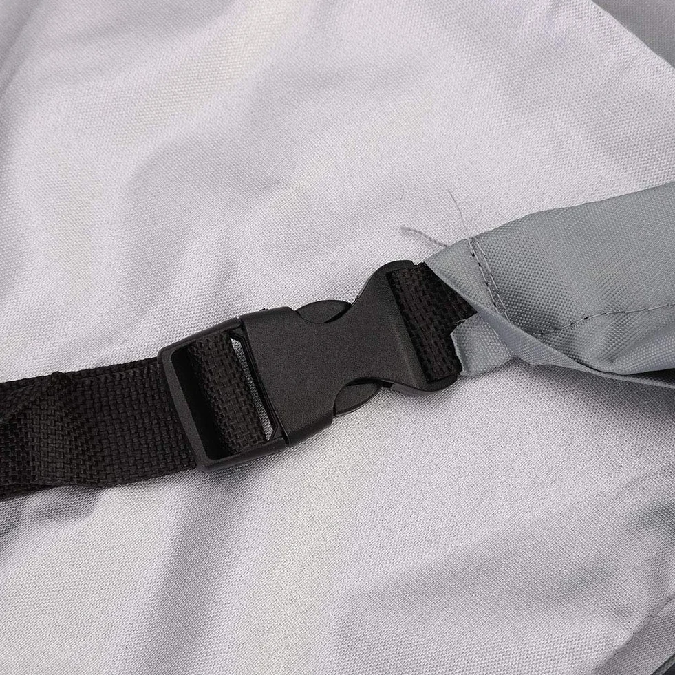 Wodoodporna pokrywa generatora elektrycznego, pyłoszczelna, na patio ogrodowe (Gray)