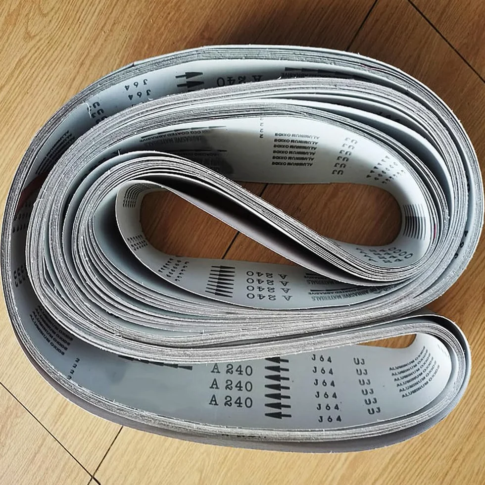 1/5 szt. 4600 * 100 mm białe cząstki korundu biały pas ścierny 80-600 polerowanie metalu nadaje się do samochodów, mebli drewnianych, szlifowania i polerowania stali nierdzewnej, ziarnistość 120, 5